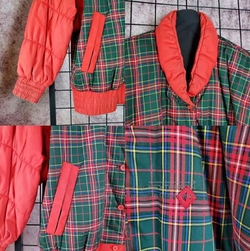 Dior Dior Red Checkered Cotton Short Jacket . Size M / US 6-8 / IT 42-44 - 5 Thumbnail