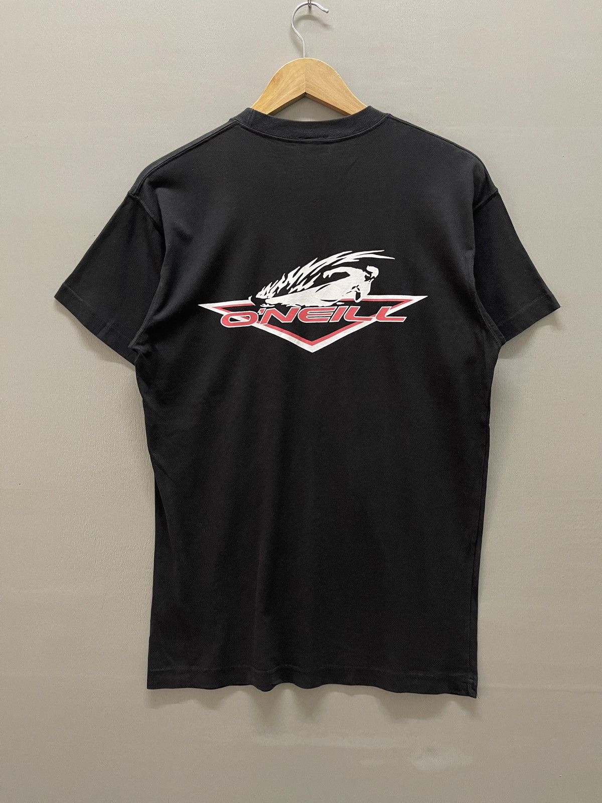 O'Neill × Vintage Vintage 90s Oneill Usa Surf Skate Tee Size US L / EU 52-54 / 3 - 1 Thumbnail