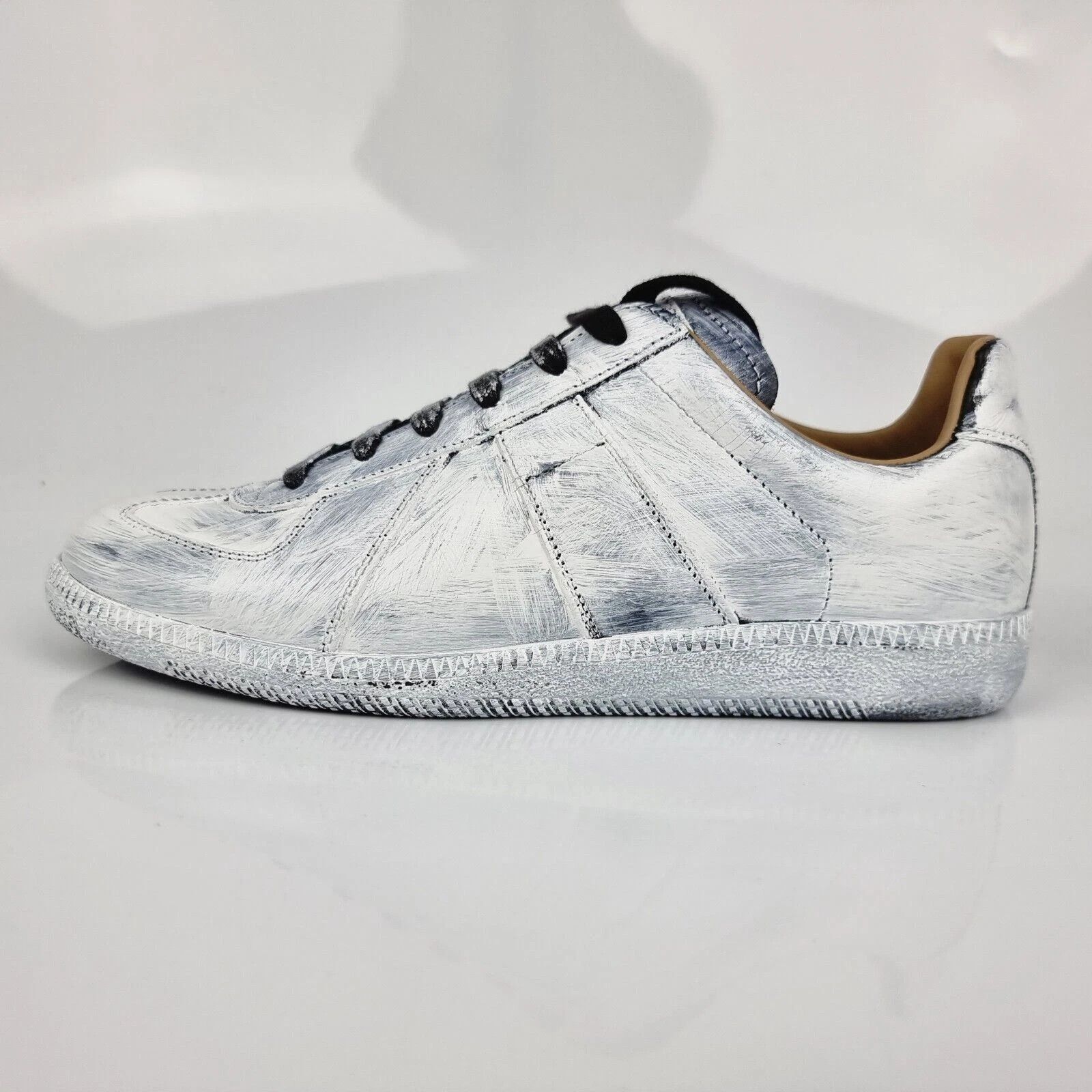 MAISON MARGIELA Bianchetto Men's Low Top Men's Sneakers New