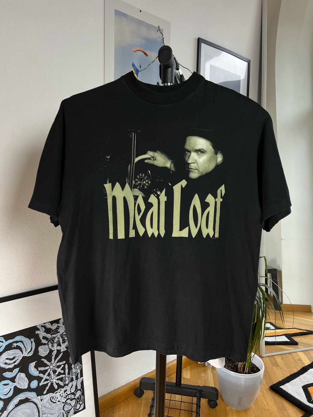 Band Tees × Vintage Vintage Meat Loaf 90s Tee band tShirt Size US XL / EU 56 / 4 - 1 Thumbnail