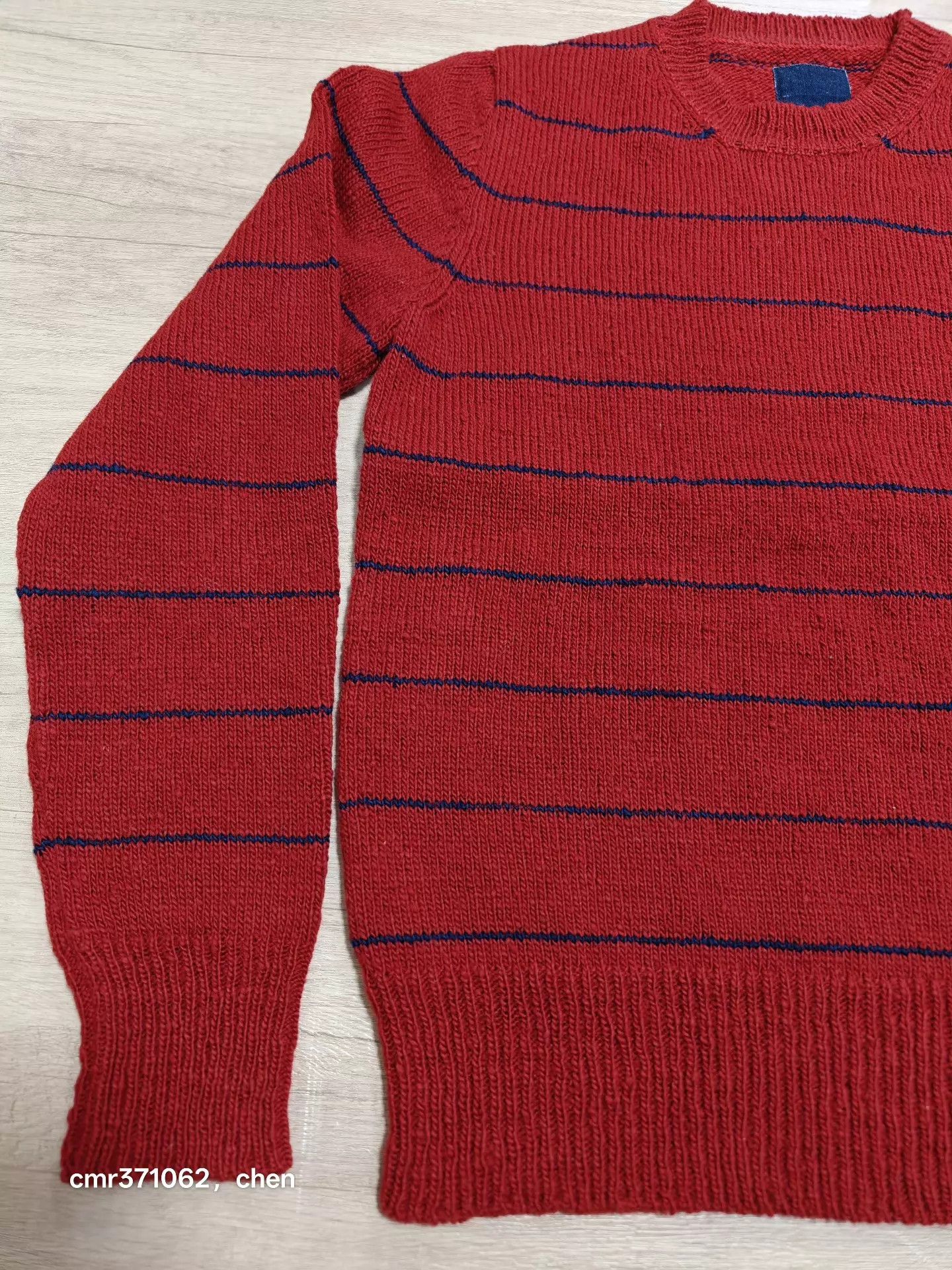 Visvim VISVIM 16 ICT CREW NECK SWEATER Cochineal 1 NWT Handknit Size US S / EU 44-46 / 1 - 2 Thumbnail