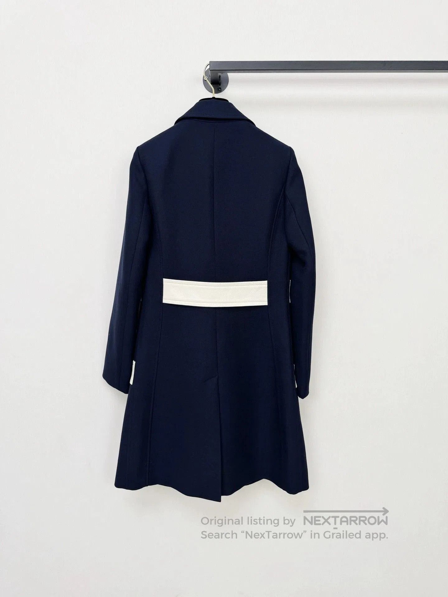 Louis Vuitton Louis Vuitton Wool Leather Trim Coat. Size US XS / EU 42 / 0 - 7 Thumbnail