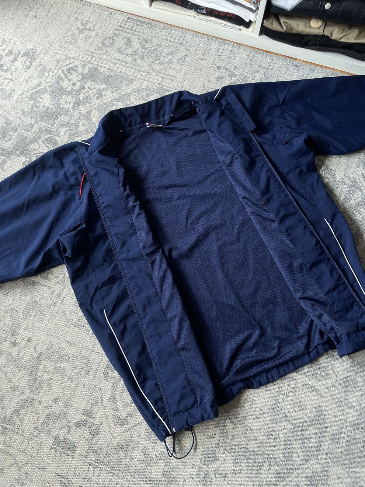 Nike Vintage Nike Track Jacket Nylon Woven France Japanese Y2K Size US XL / EU 56 / 4 - 6 Thumbnail