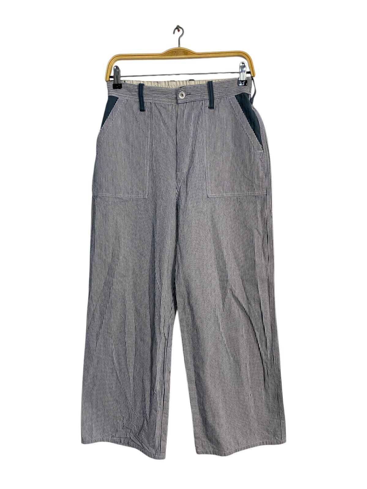 Universal Works Universal Coverall Chicago Hickory Pant Uniform Size US 26 / EU 42 - 1 Thumbnail