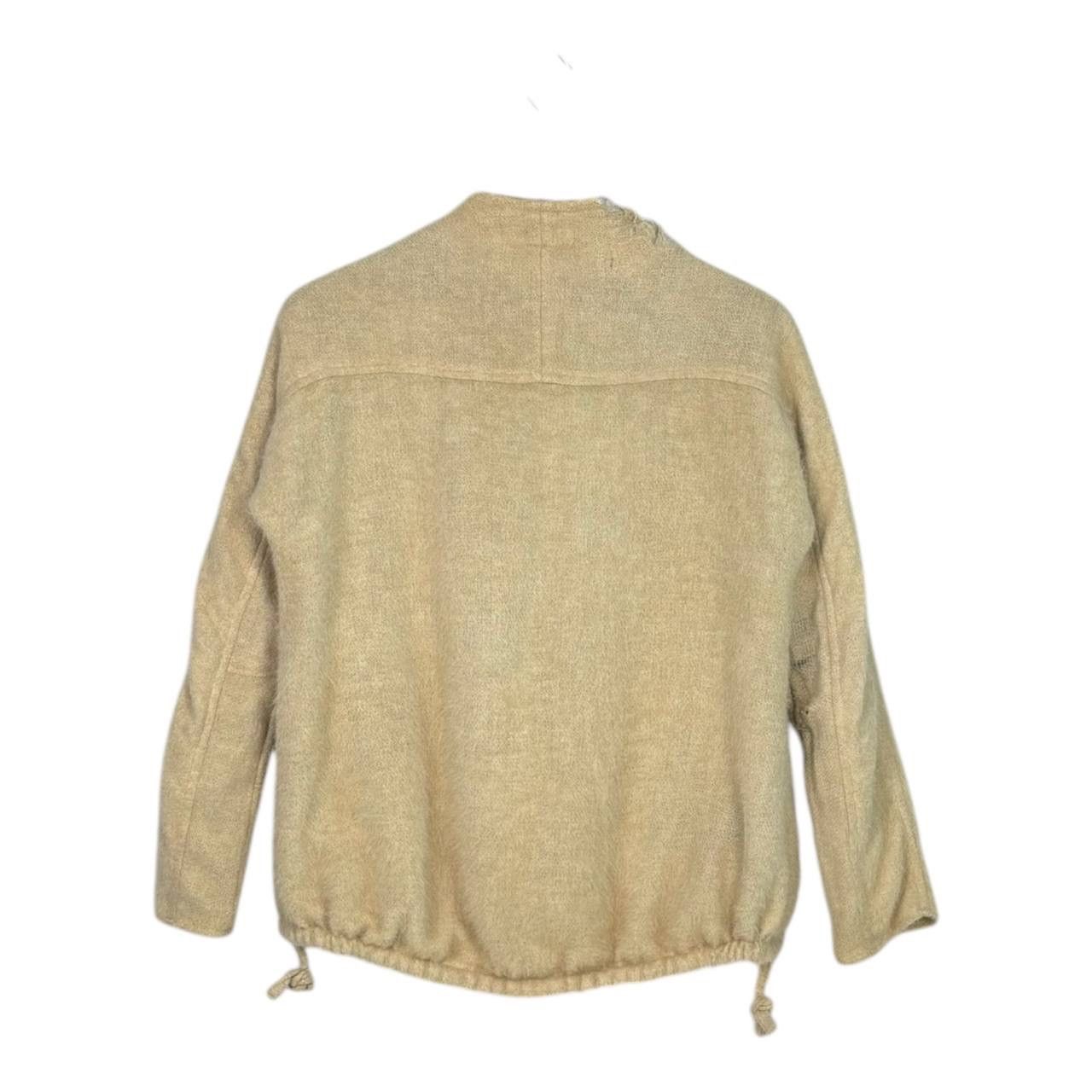 Yohji Yamamoto Yohji Yamamoto Y’s Beige Mohair Wool Blend Zip Up Jacket Size US L / EU 52-54 / 3 - 2 Thumbnail