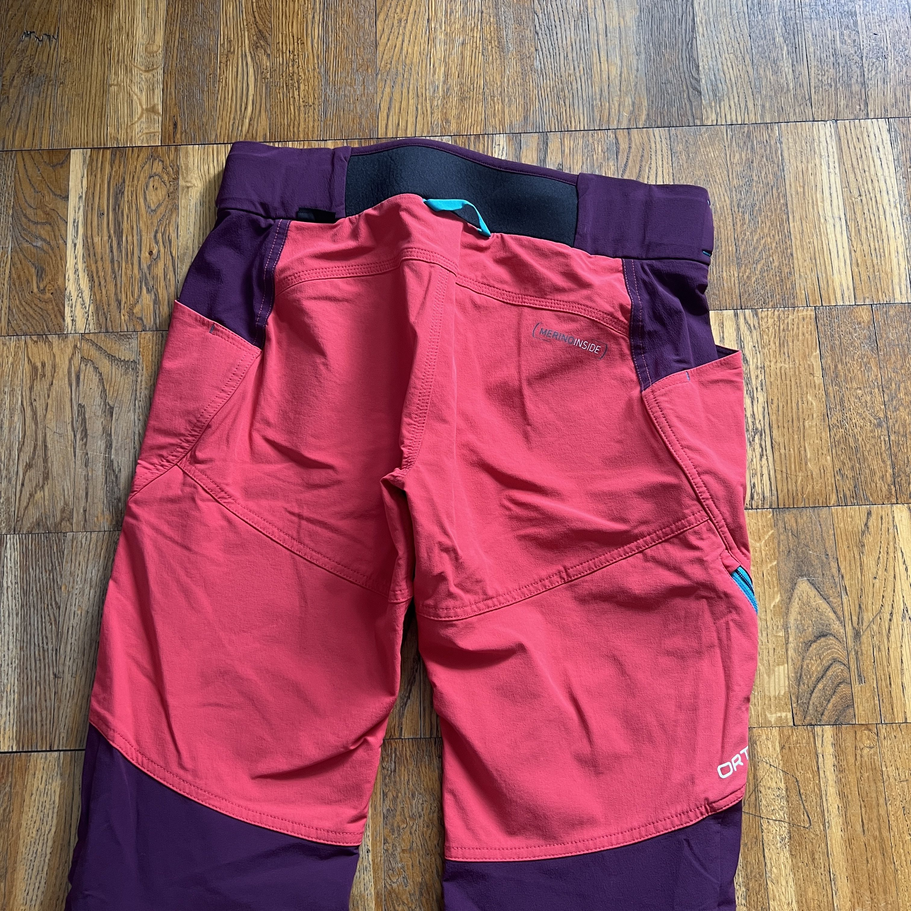 Arc'teryx × ORTOVOX Women's ORTOVOX Cordura Fabrics Merino Outdoor Pink Pants Size 29" - 7 Thumbnail