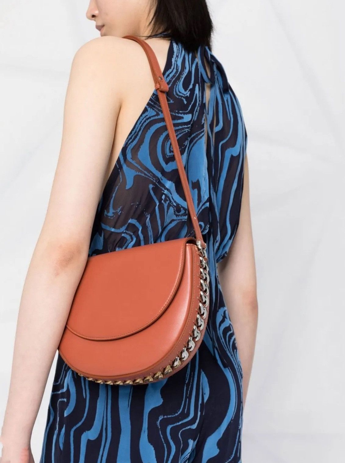 Stella McCartney Stella McCartney Frayme Medium Flap Shoulder Bag Size ONE SIZE - 2 Thumbnail