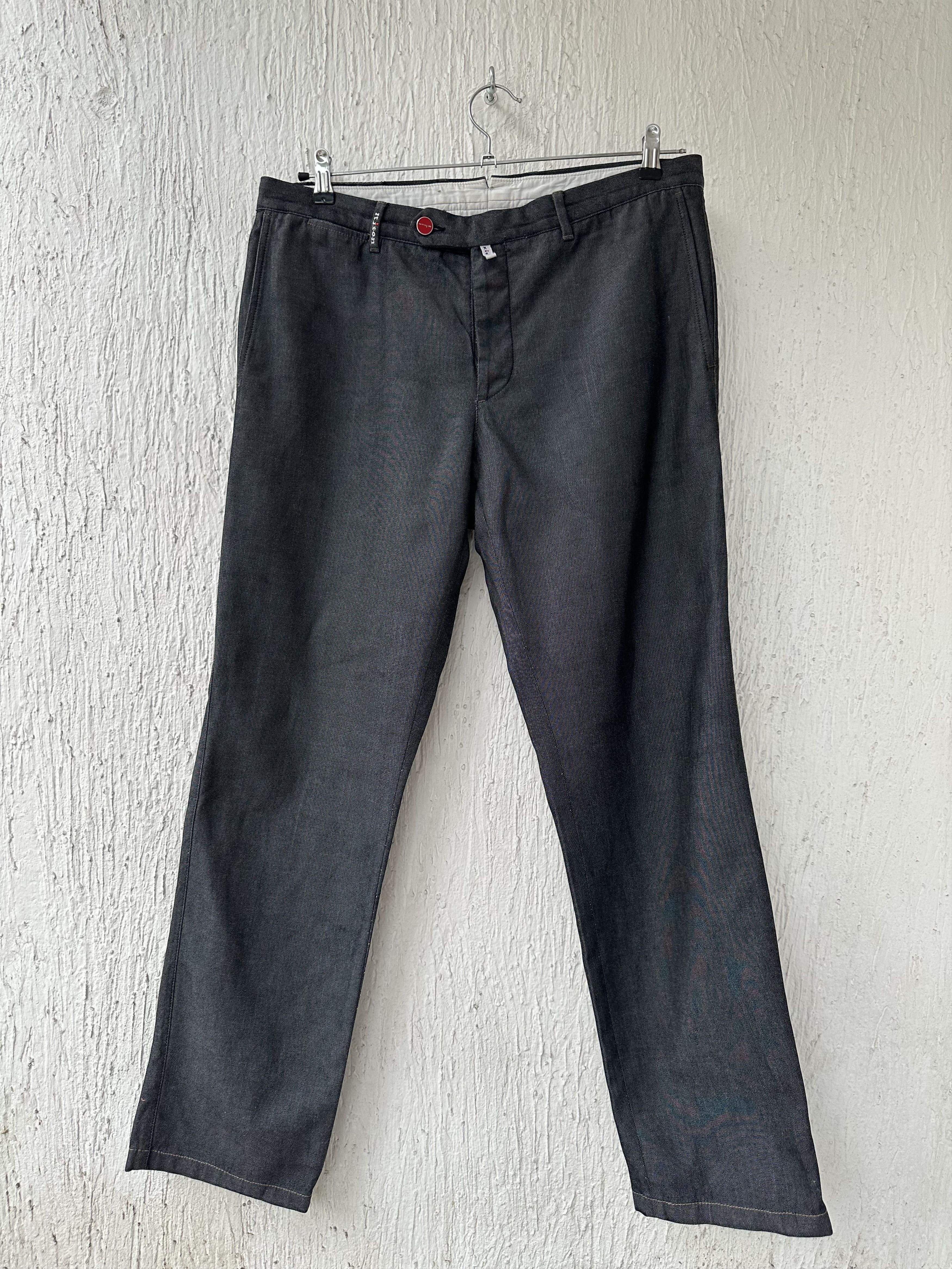 Kiton wool and cotton blend pant Size US 36 / EU 52 - 1 Thumbnail