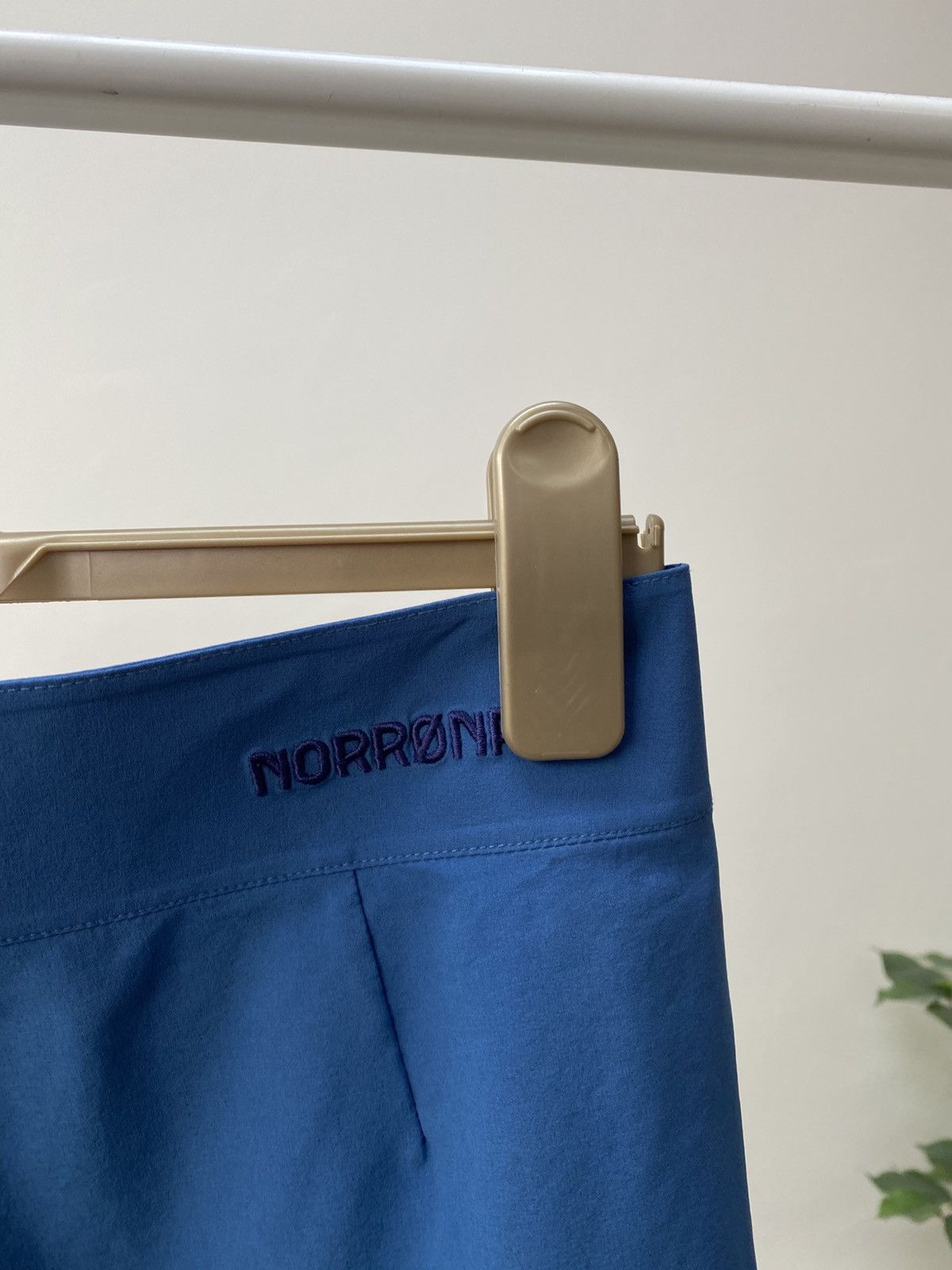 Norrona Vintage Norrona Men's Blue Baggy Super Lightweight Shorts Size US 34 / EU 50 - 8 Thumbnail