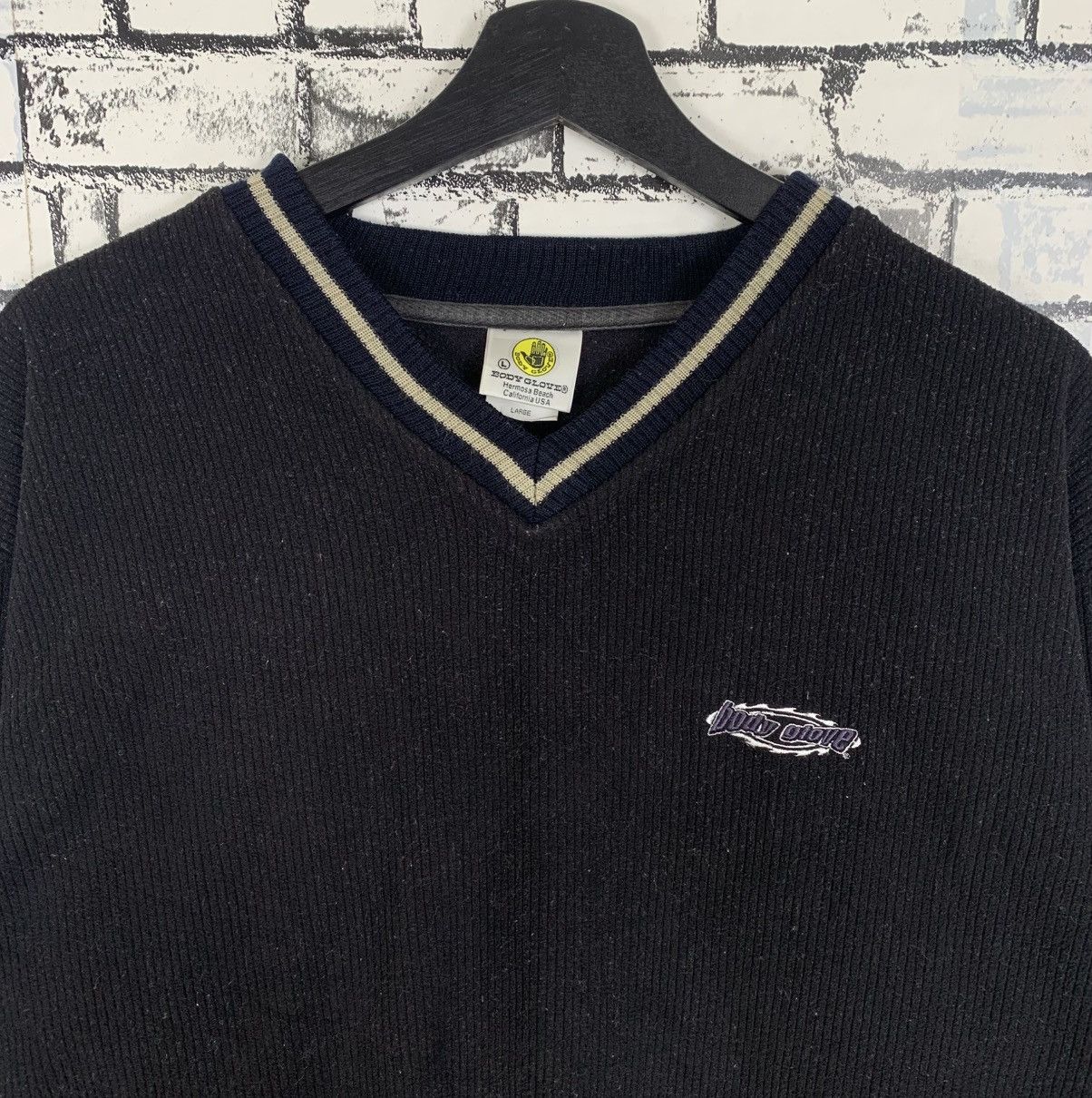 Body Glove × Designer × Vintage Vintage Body Glove Sweatshirt Size US L / EU 52-54 / 3 - 3 Thumbnail