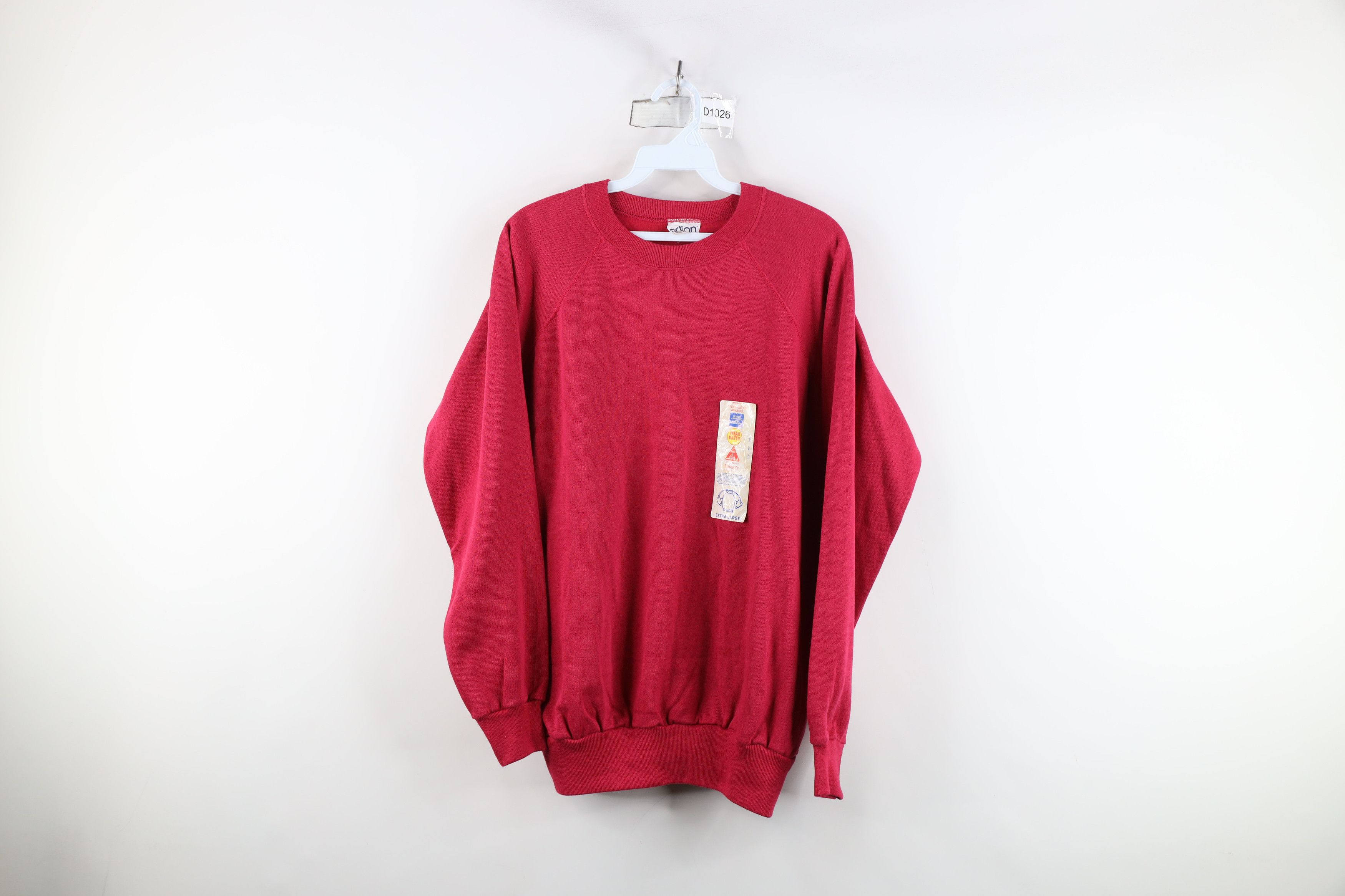 Vintage Deadstock Vintage 80s Streetwear Crewneck Sweatshirt USA Size XL / US 12-14 / IT 48-50 - 1 Thumbnail