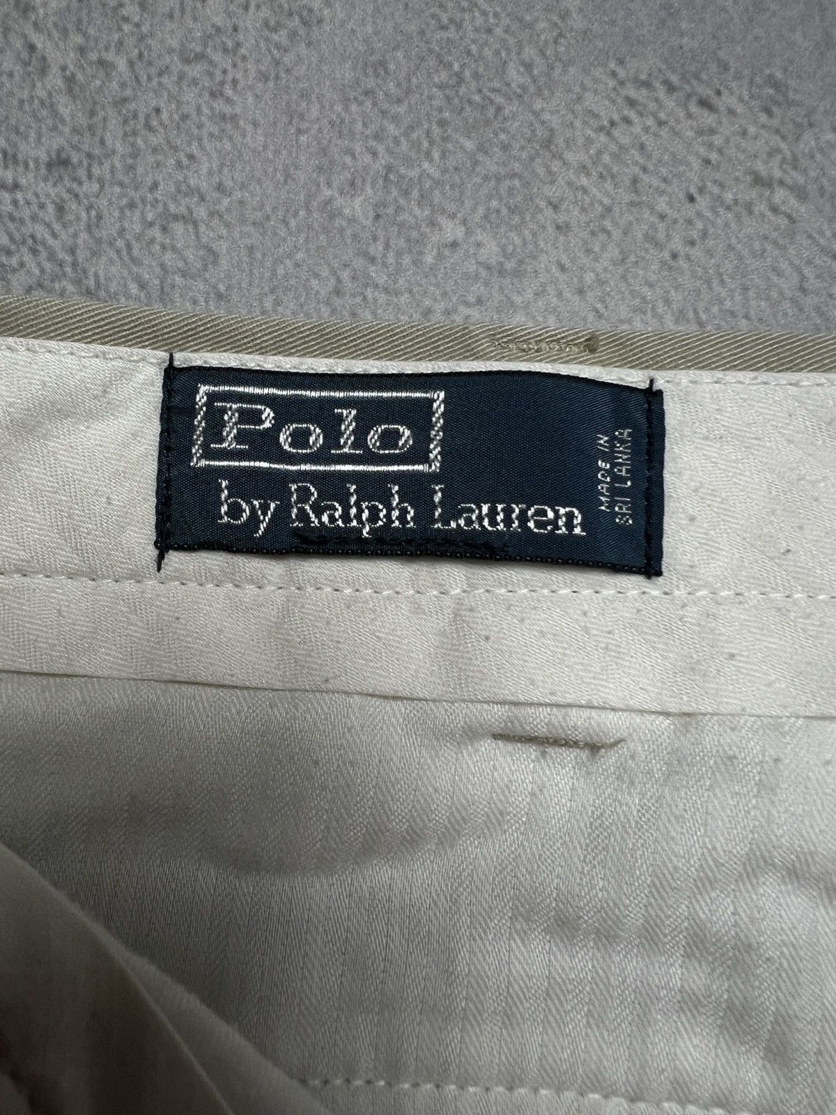 Polo Ralph Lauren Polo Ralph Lauren Men's Beige Chino Pants Slim Fit 38x32 Size US 38 / EU 54 - 10 Thumbnail