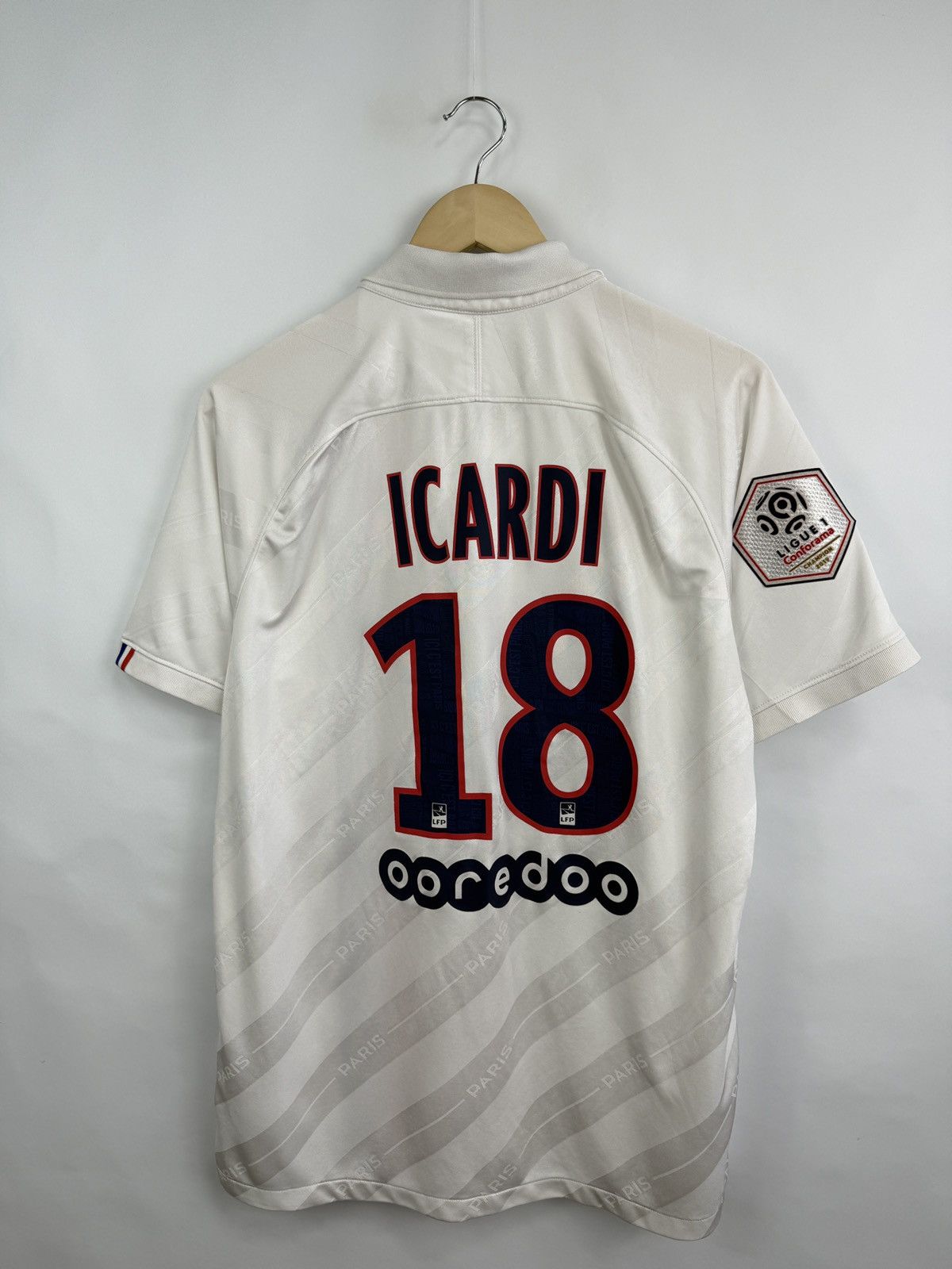 Nike 🇫🇷 2019 Nike Mauro Icardi PSG Paris Saint Germain Jerseys Y2K Size US L / EU 52-54 / 3 - 4 Thumbnail