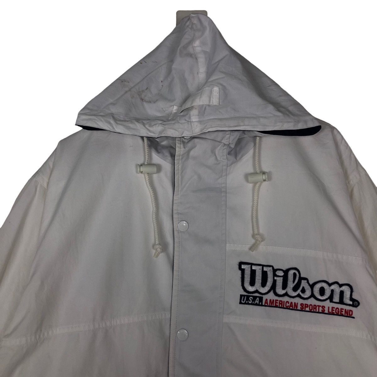 Japanese Brand 🔥90’s Vintage Bomber Jacket Wilson Since 1914 Big Logo Size US M / EU 48-50 / 2 - 3 Thumbnail