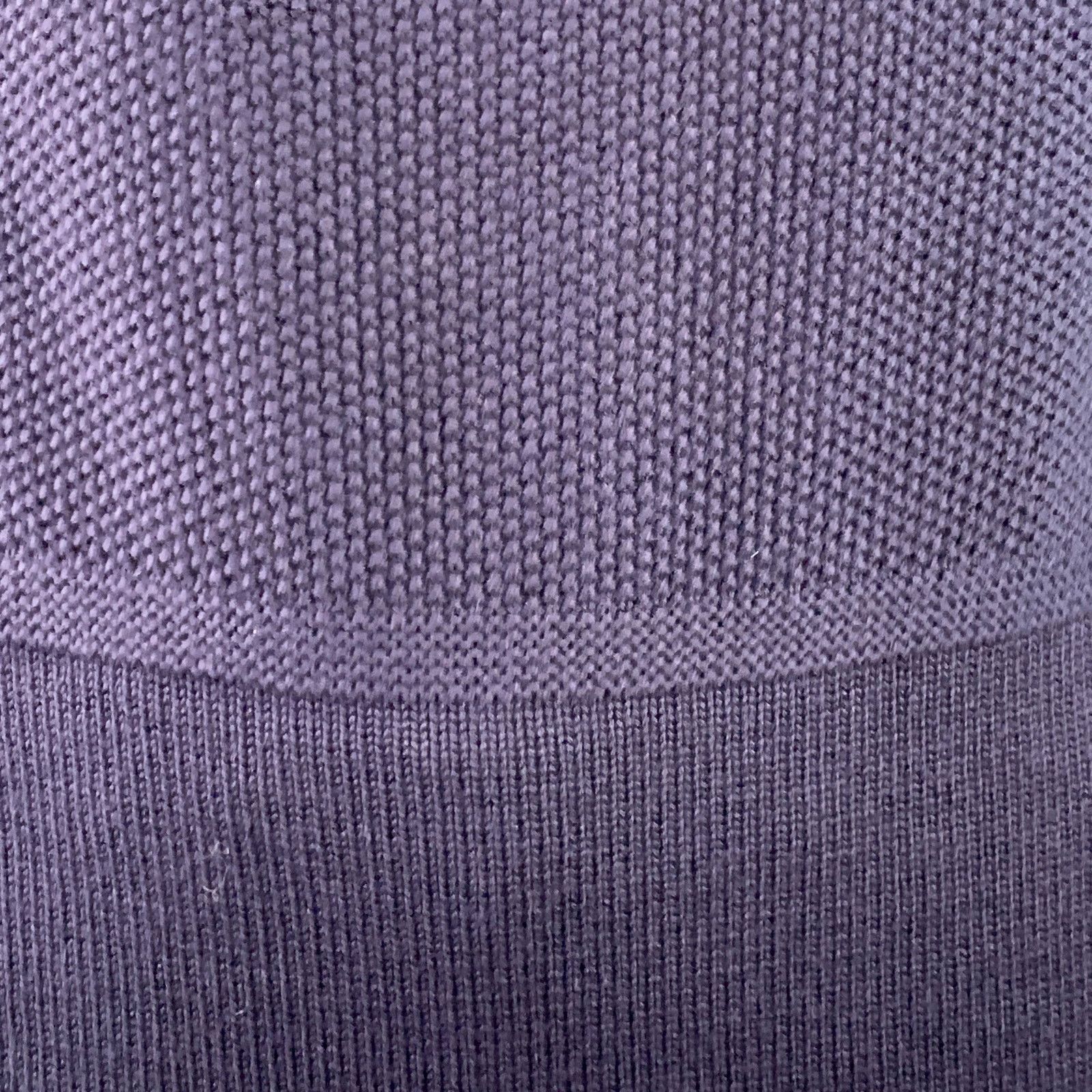 Burberry Prorsum BURBERRY PRORSUM Navy Knit Virgin Wool Scoop Neck Sweater Size US XL / EU 56 / 4 - 2 Thumbnail