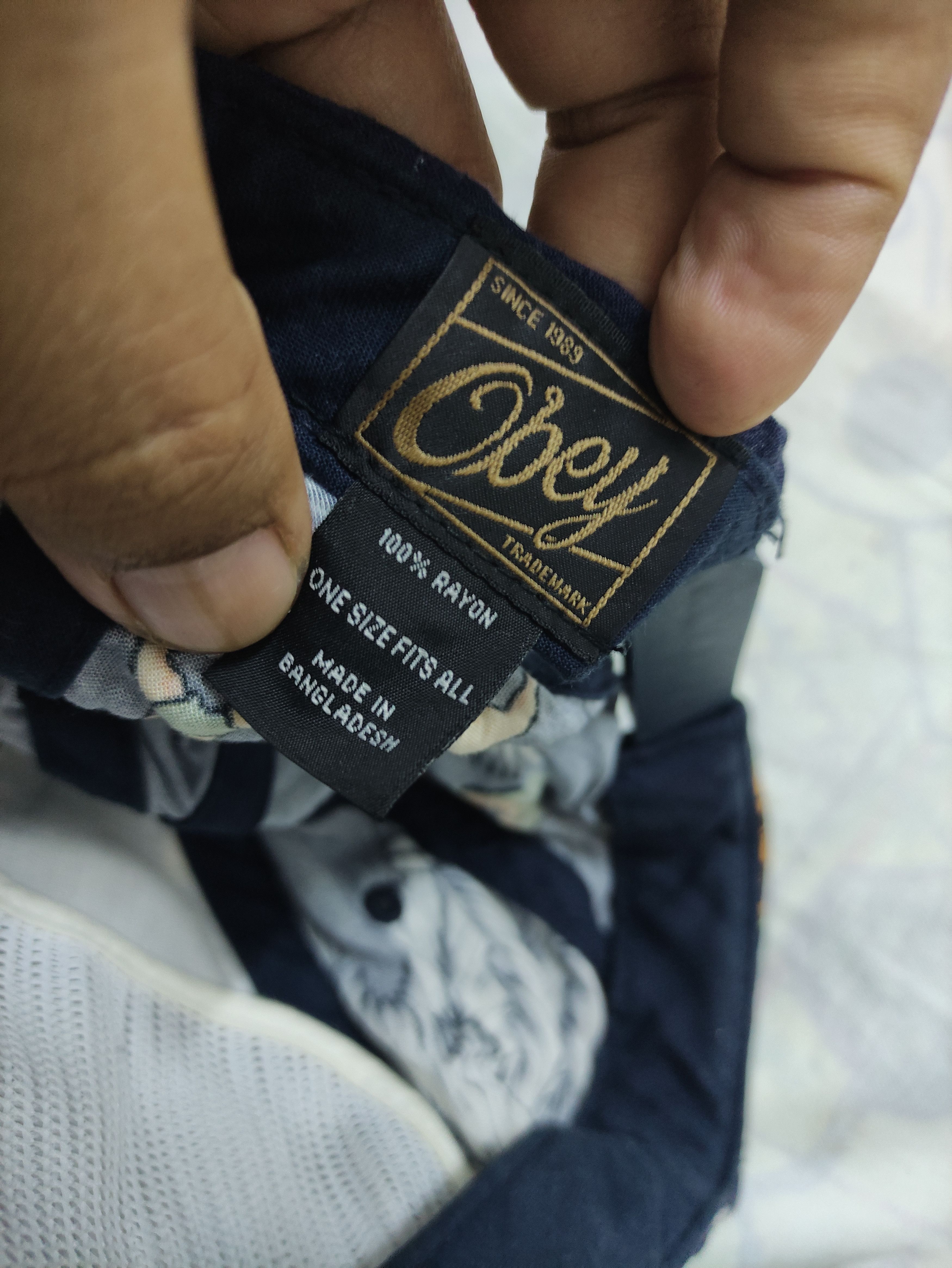 Obey OBEY FULL PRINT VINTAGE RAYON CAP Size ONE SIZE - 9 Thumbnail