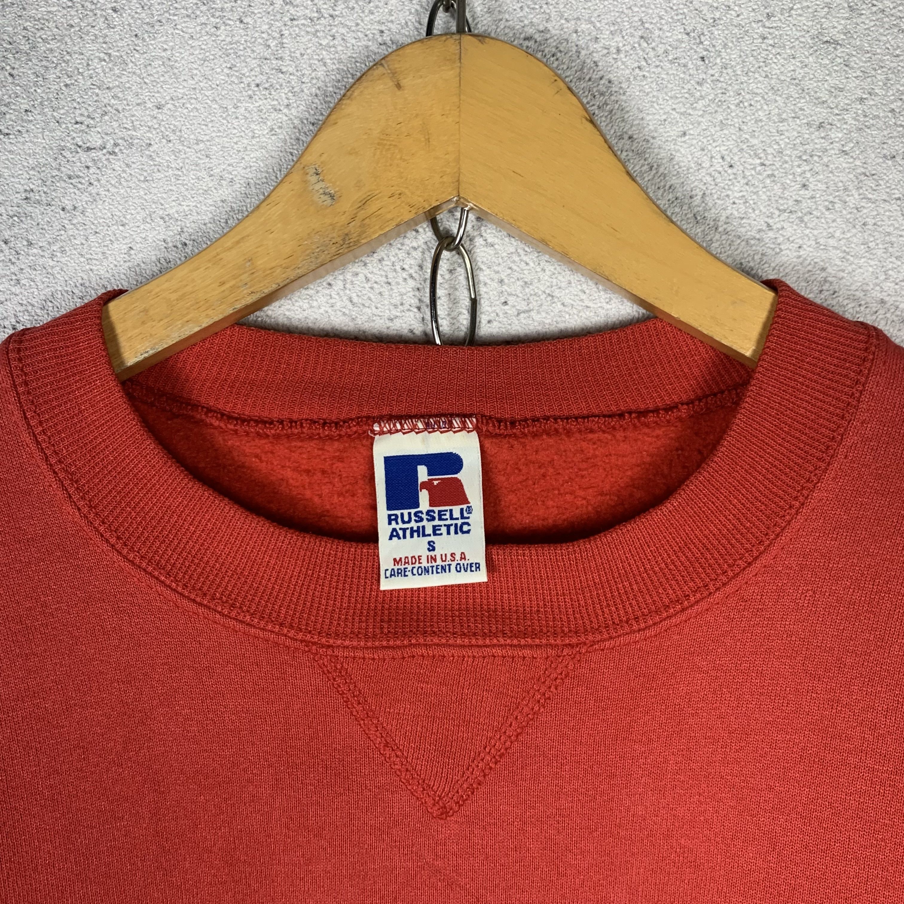 Russell Athletic Vintage Russell Athletic Blank Sweatshirt Crewneck Size US S / EU 44-46 / 1 - 3 Thumbnail