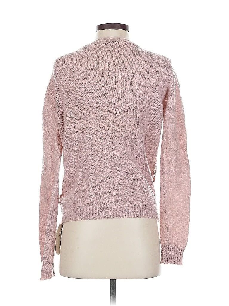 NWT Toad&Co Pink Wool Cotati Wrap Pullover Sweater Size S