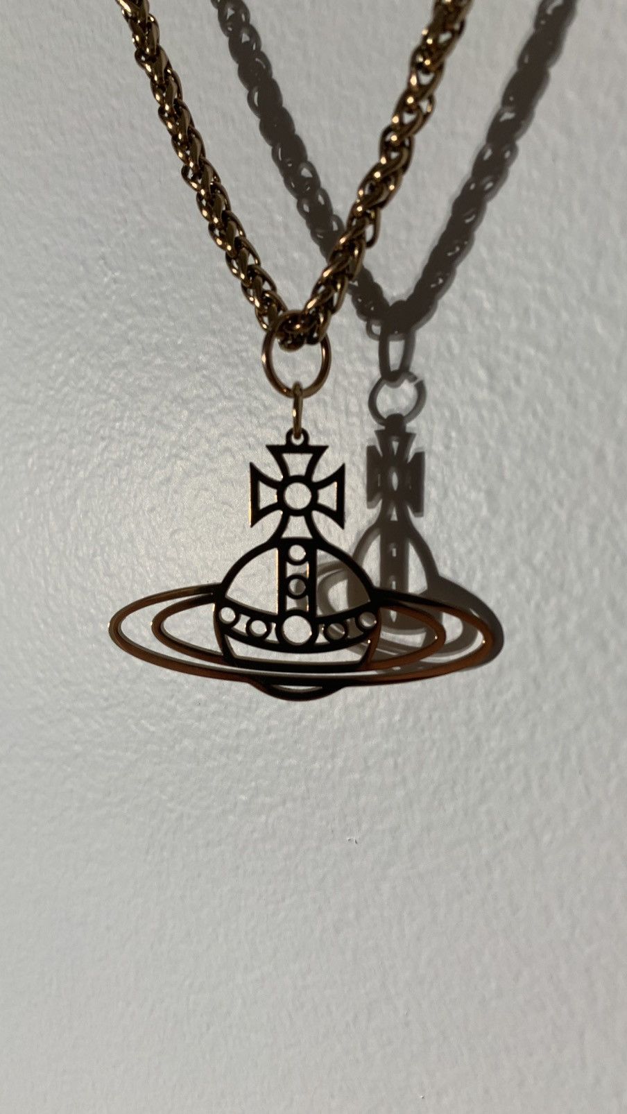 Vivienne Westwood Rose Gold Vivienne Westwood Pendant Size ONE SIZE - 3 Thumbnail