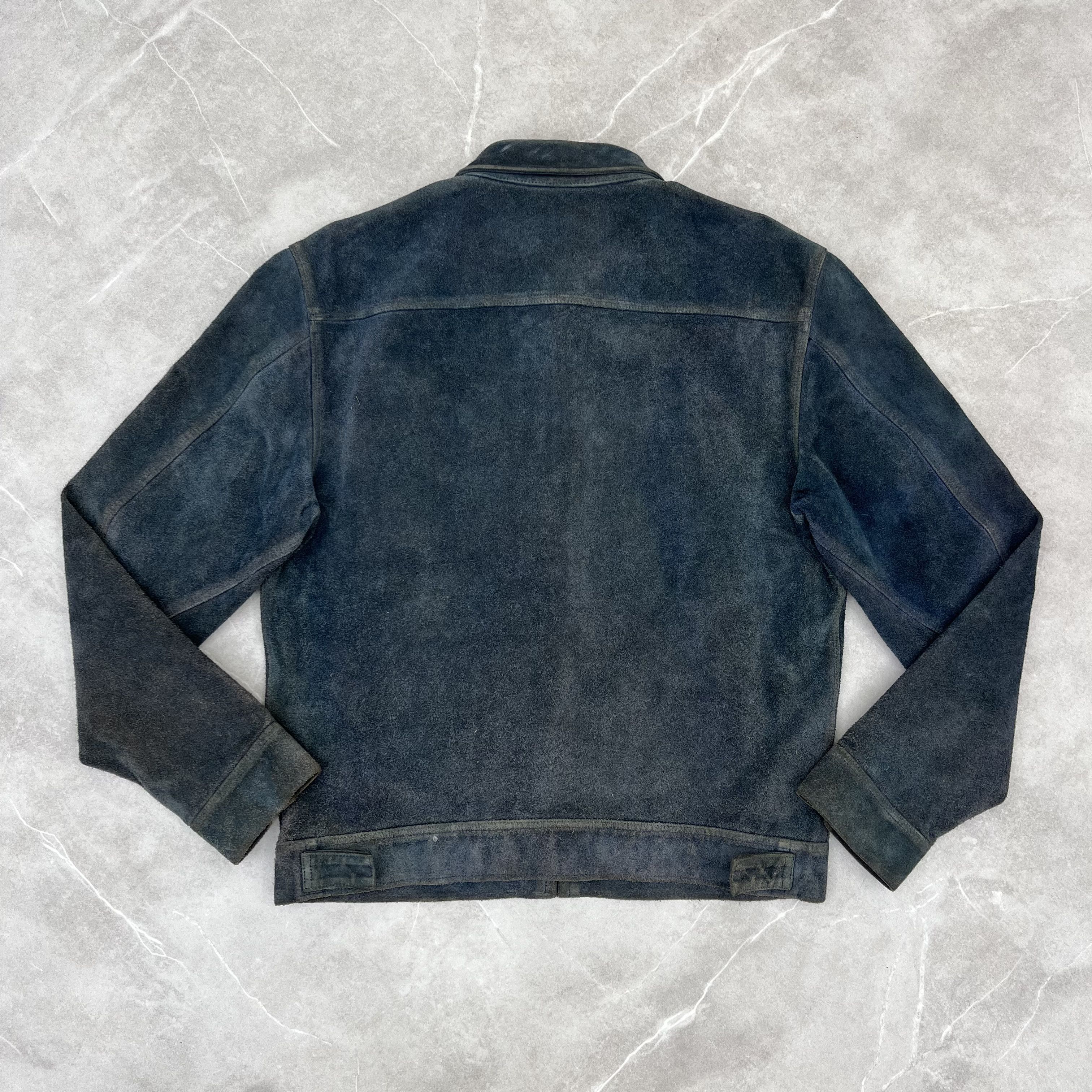 Other Roughout Cow Suede Western Leather Jacket Vintage Streetwear Size US M / EU 48-50 / 2 - 3 Thumbnail