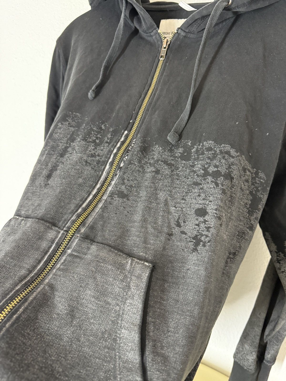 Shine Original Vintage Shine Original Avantgarde Faded Zip Hoodie Size US M / EU 48-50 / 2 - 7 Thumbnail