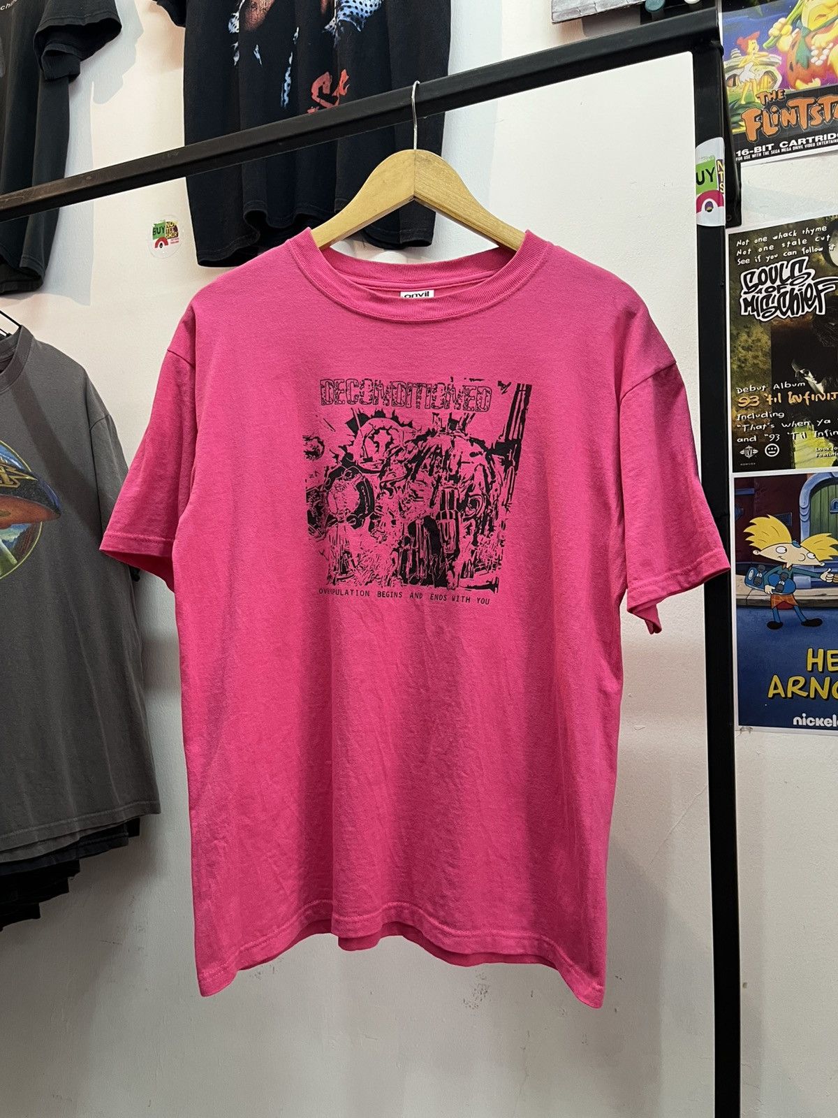 Band Tees Deconditioned Size US M / EU 48-50 / 2 - 2 Thumbnail