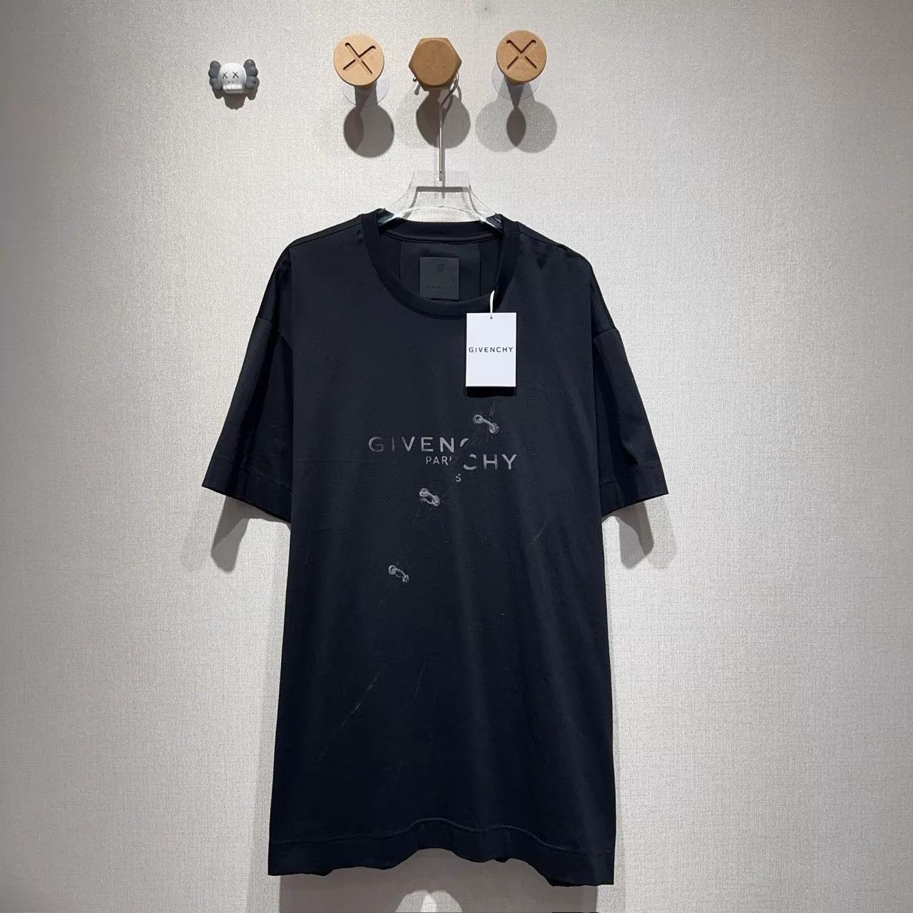 Givenchy Givenchy Visual Trap Black Short Sleeve Size L New Size US L / EU 52-54 / 3 - 1 Thumbnail