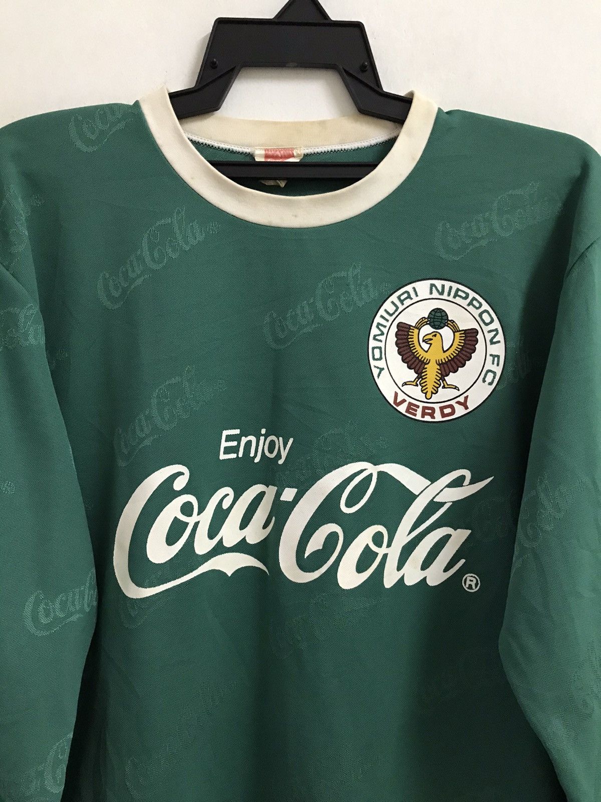 Coca Cola × Vintage Vintage Coca Cola Verdy Soccer jersey Size US M / EU 48-50 / 2 - 3 Thumbnail