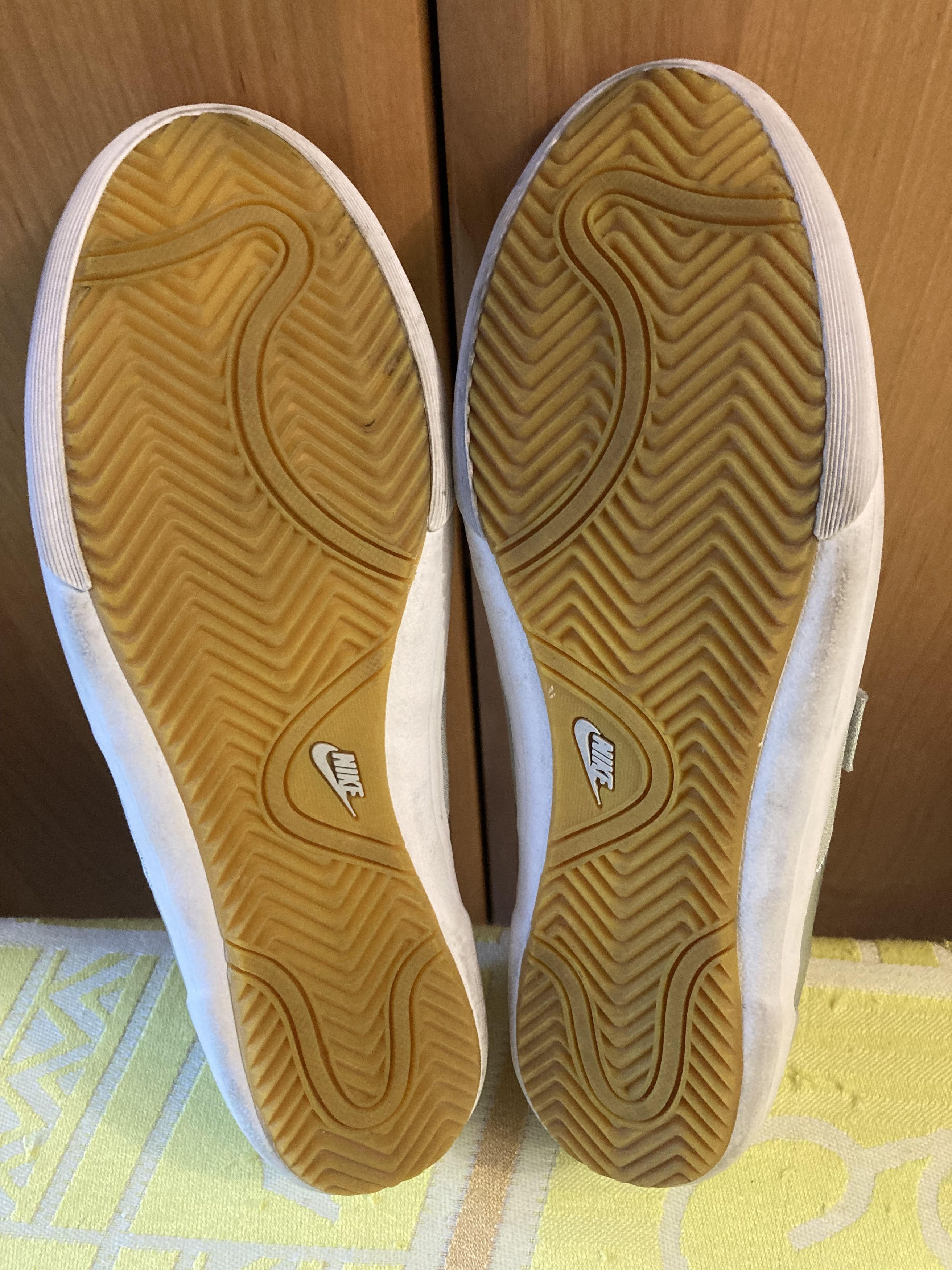 Nike × Vintage Nike Vintage Silver Ballet Flats Y2K Size US 8.5 / IT 38.5 - 5 Thumbnail