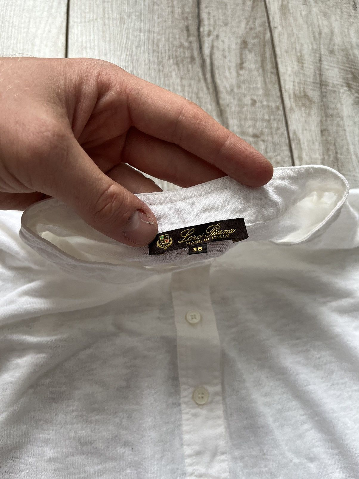 Loro Piana × Vintage Loro Piana T-Shirt Blouses women Size S / US 4 / IT 40 - 3 Thumbnail
