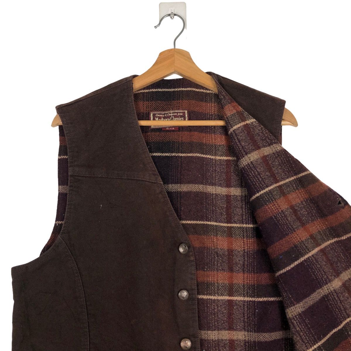 Marlboro 🔥Vintage Marlboro Classic Vest Blanket Lining Size US L / EU 52-54 / 3 - 12 Thumbnail
