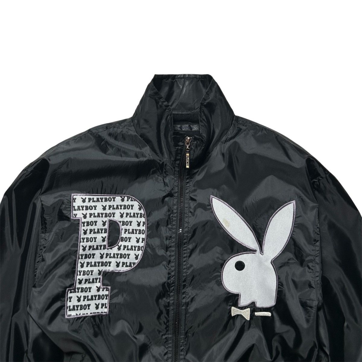 Playboy Vintage Playboy Big Logo Hoodie Jacket Size US L / EU 52-54 / 3 - 3 Thumbnail
