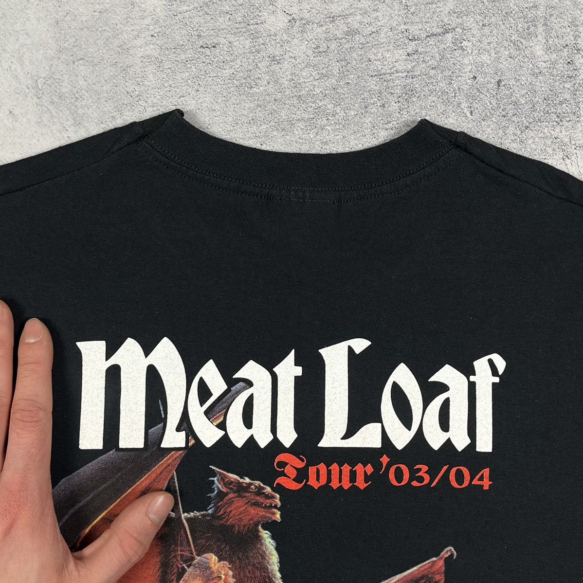 Band Tees Vintage Meat Loaf Rare Tour Rock Band T Shirt 00’s Size US L / EU 52-54 / 3 - 18 Thumbnail