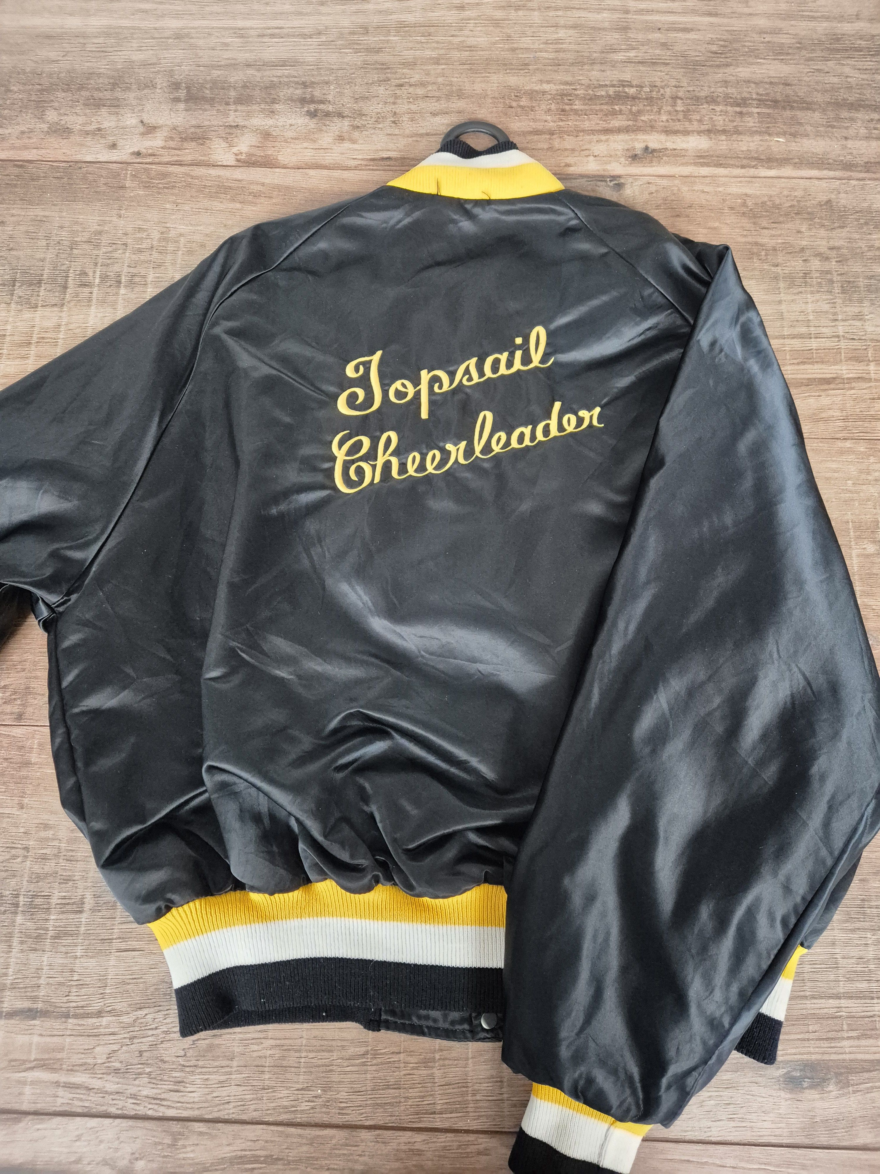 Delong Cheerleader Usa Varsity Baseball jack vintage Size US XL / EU 56 / 4 - 1 Thumbnail