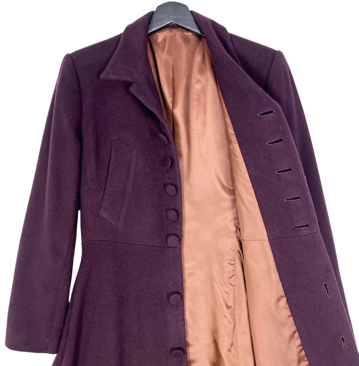 Jean Paul Gaultier Jean Paul Gaultier Classique Women Wool Coat Size M / US 6-8 / IT 42-44 - 10 Thumbnail