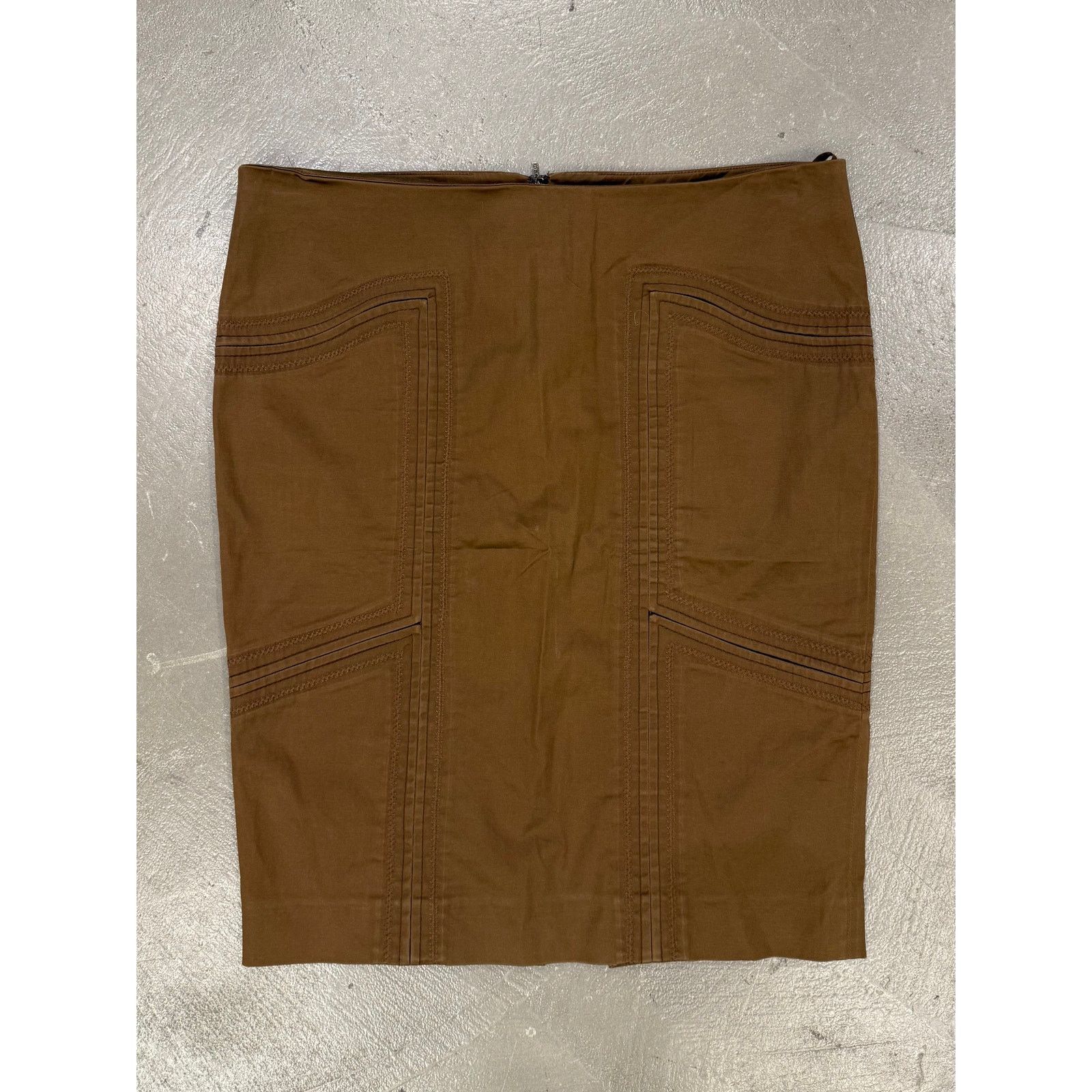 Gucci 2003 Gucci by Tom Ford paneled midi skirt Size 28" / US 6 / IT 42 - 1 Thumbnail