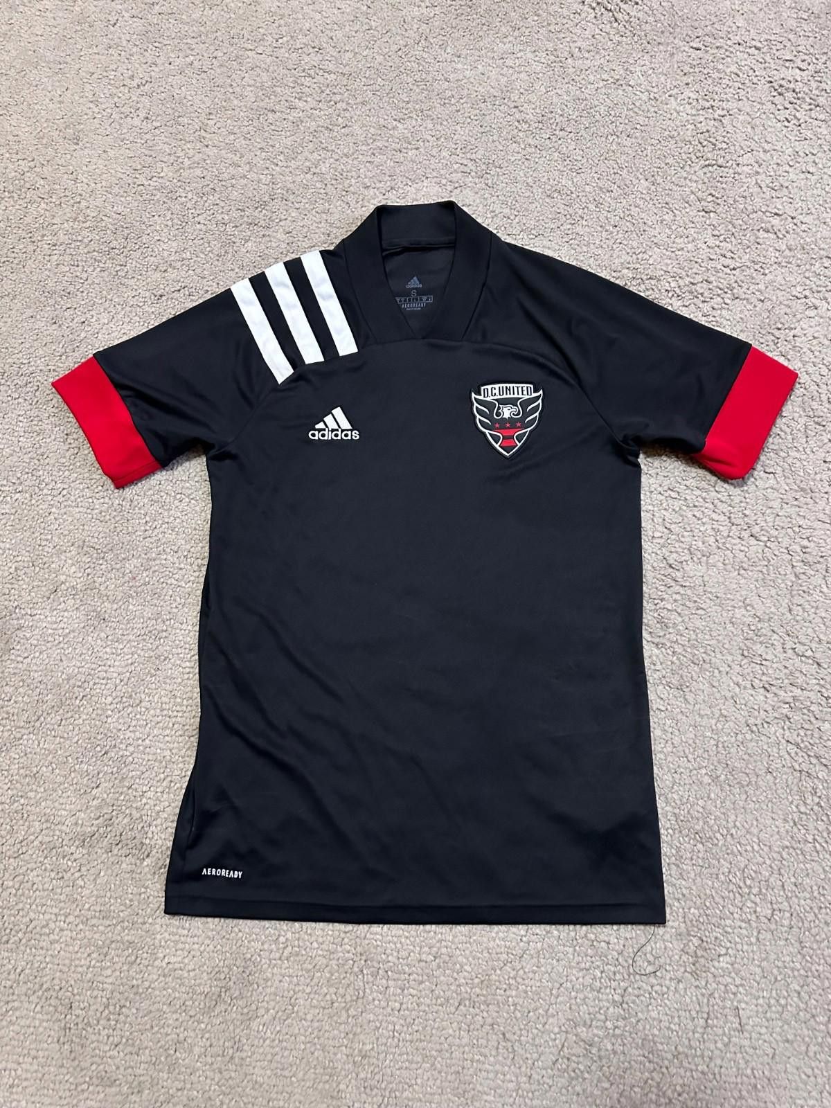 Adidas 2020-21 DC United Home Football Shirt Soccer Jersey Sz S Size US S / EU 44-46 / 1 - 1 Thumbnail