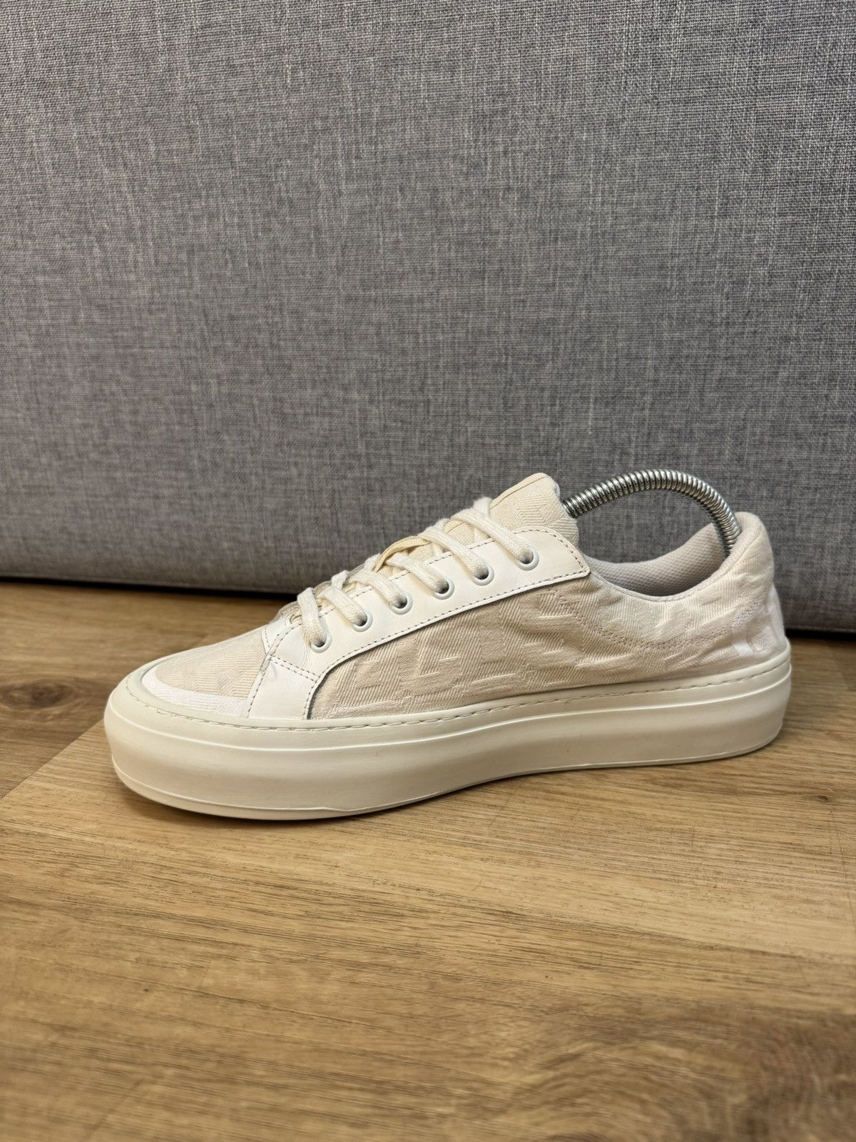 GCDS GCDS Monogram Jacquard Low Top Sneakers size 40 Size US 10 / IT 40 - 3 Thumbnail