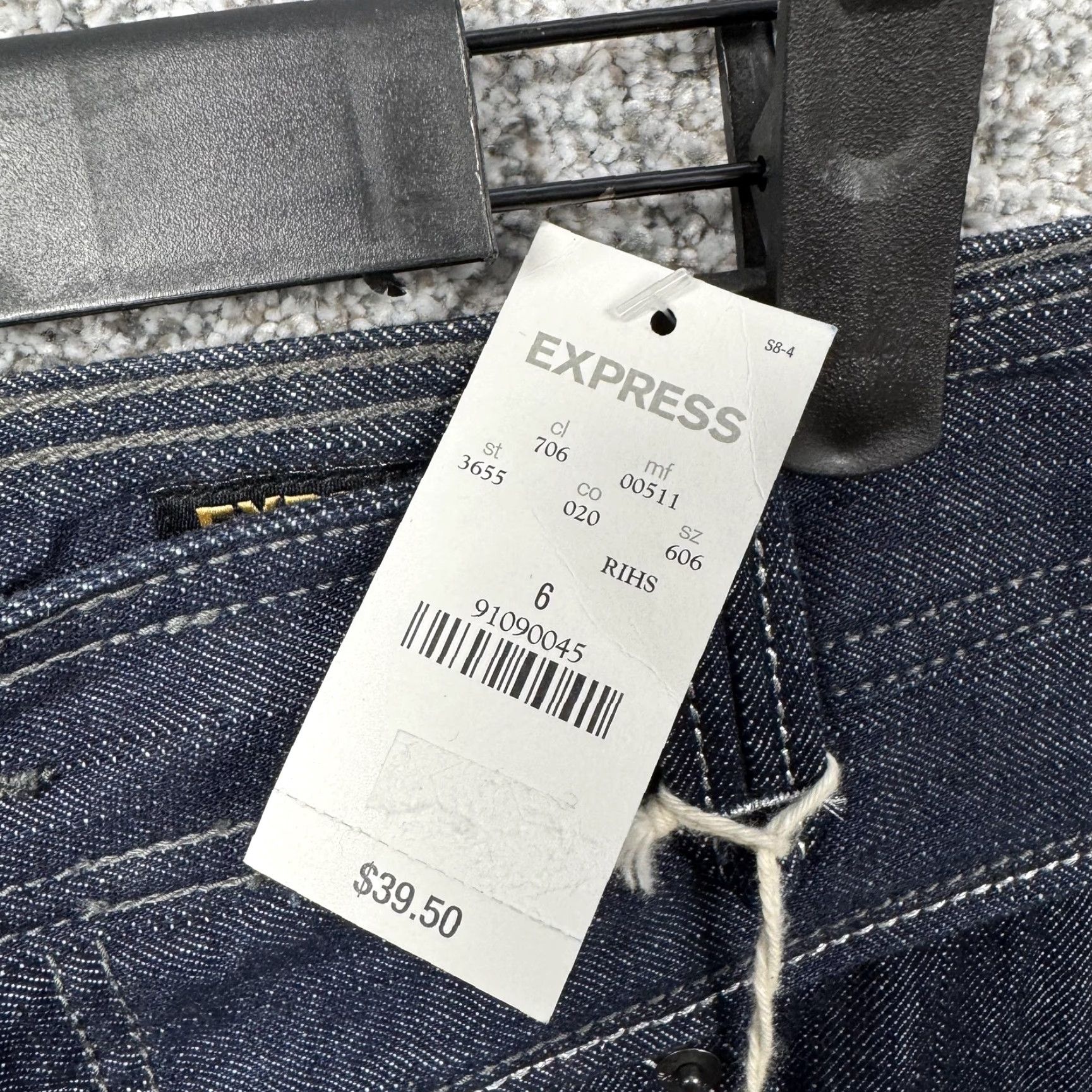 Express Y2K Express Jeans Mini Skirt Size 6 Womens Denim Short Blue Pockets Zip 6 Express Jeans Vintage No Menus? Size 28" / US 6 / IT 42 - 3 Thumbnail