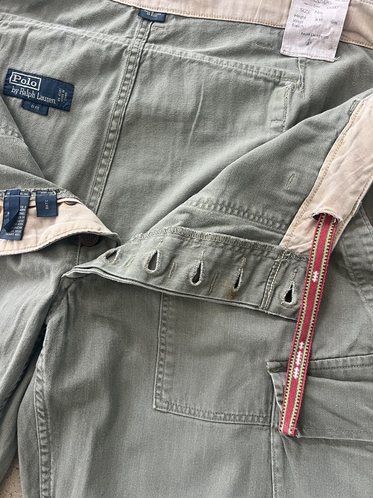 Polo Ralph Lauren POLO by Ralph Lauren USMC Monkey Pants HBT Military Size US 38 / EU 54 - 13 Thumbnail