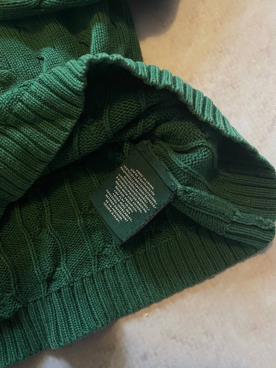 Polo Ralph Lauren × Vintage Vintage Polo Ralph Lauren Knit Sweater Size L / US 10 / IT 46 - 7 Thumbnail