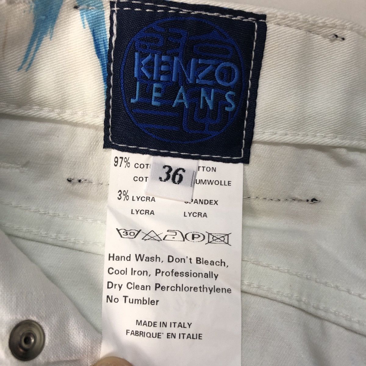 Kenzo Kenzo Miyuki Floral Print Pants Size 26" / US 2 / IT 38 - 7 Thumbnail