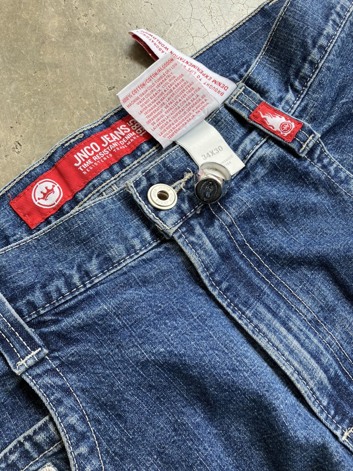 JNCO Vintage JNCO Jeans Tiger Size US 34 / EU 50 - 6 Thumbnail
