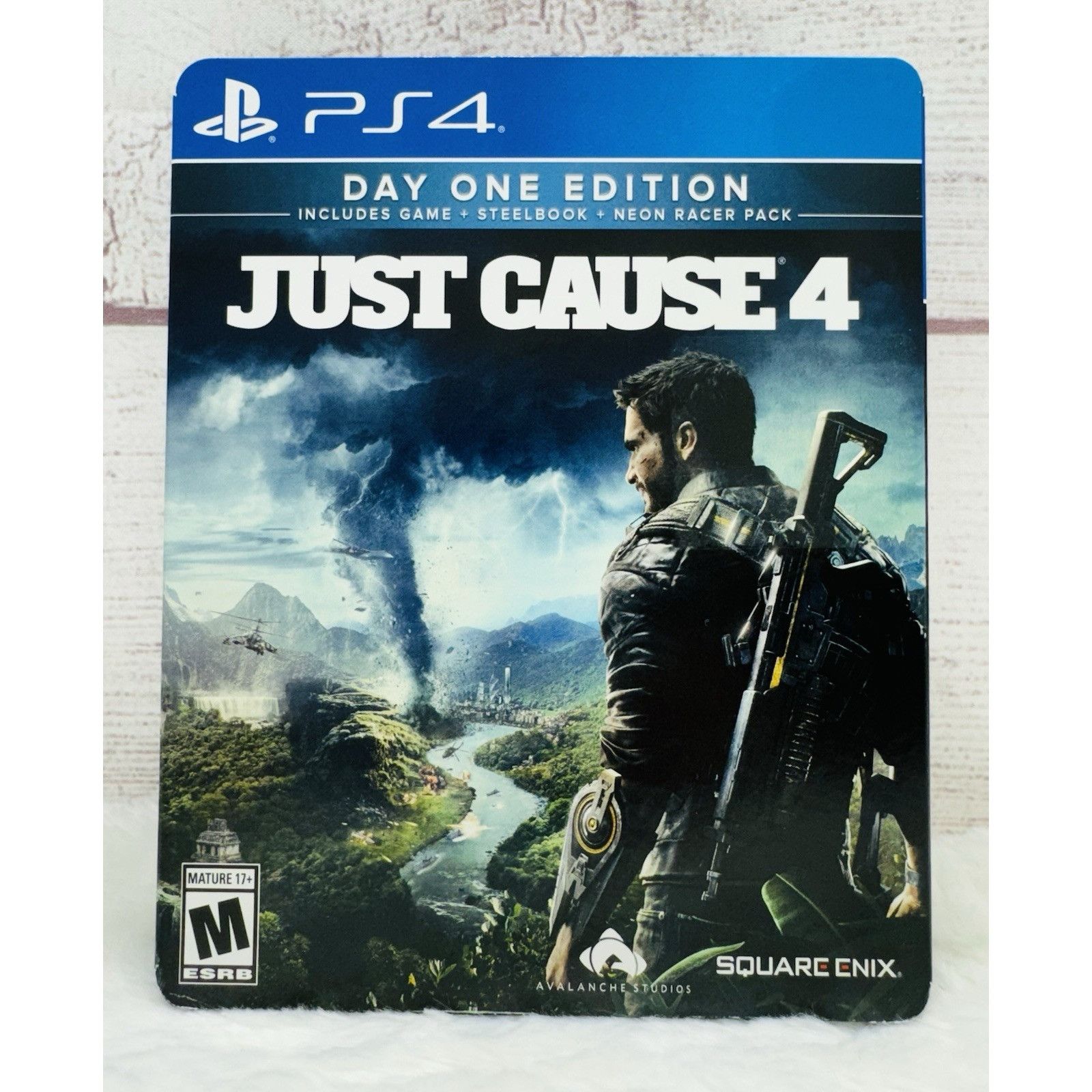 Sony Just Cause 4 (Sony PS4, PlayStation 4, 2018) SteelBook ONLY Size ONE SIZE - 1 Thumbnail