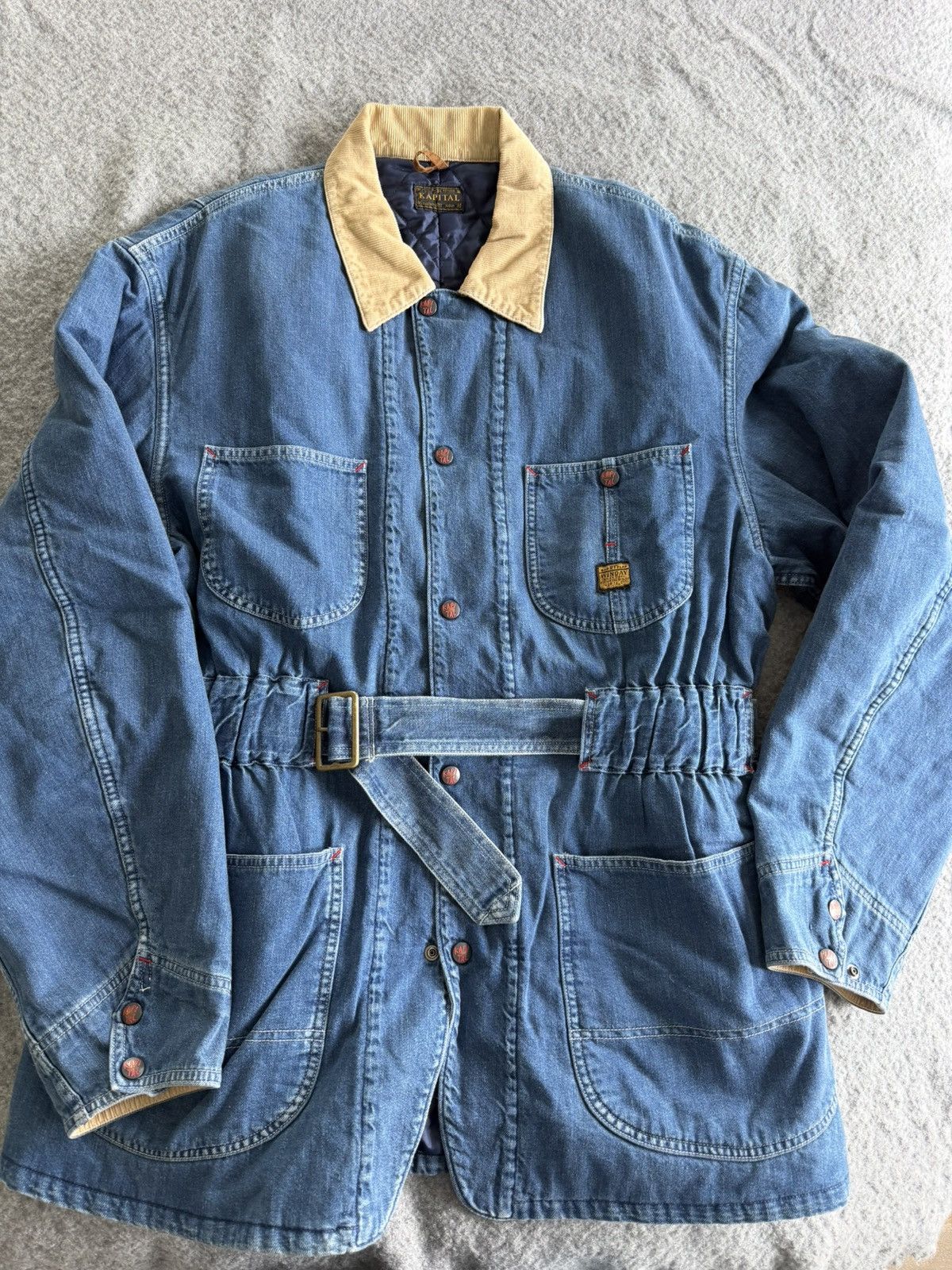 Kapital Kapital Propeller Coverall - Pro Denim Size US XL / EU 56 / 4 - 1 Thumbnail