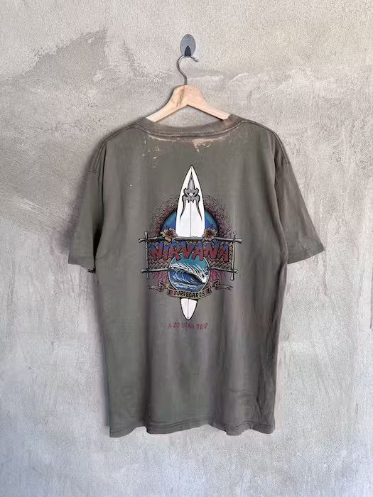Nirvana Vintage Nirvana Surfboards Tshirt Size US L / EU 52-54 / 3 - 7 Thumbnail