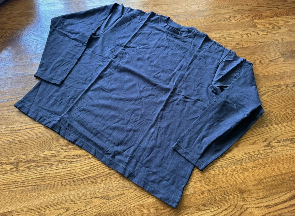 Gap XL Gap Yeezy Long Sleeve T-Shirt Navy Blue Kanye West Tee Size US XL / EU 56 / 4 - 4 Thumbnail