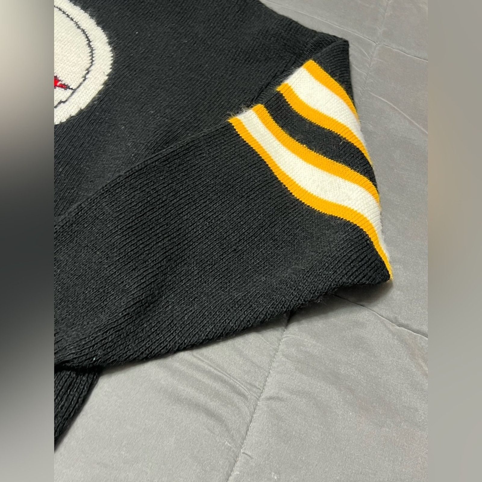 Vintage Vintage Pittsburgh Steelers Sweater Knit Barrel Acrylic USA Size US L / EU 52-54 / 3 - 5 Thumbnail