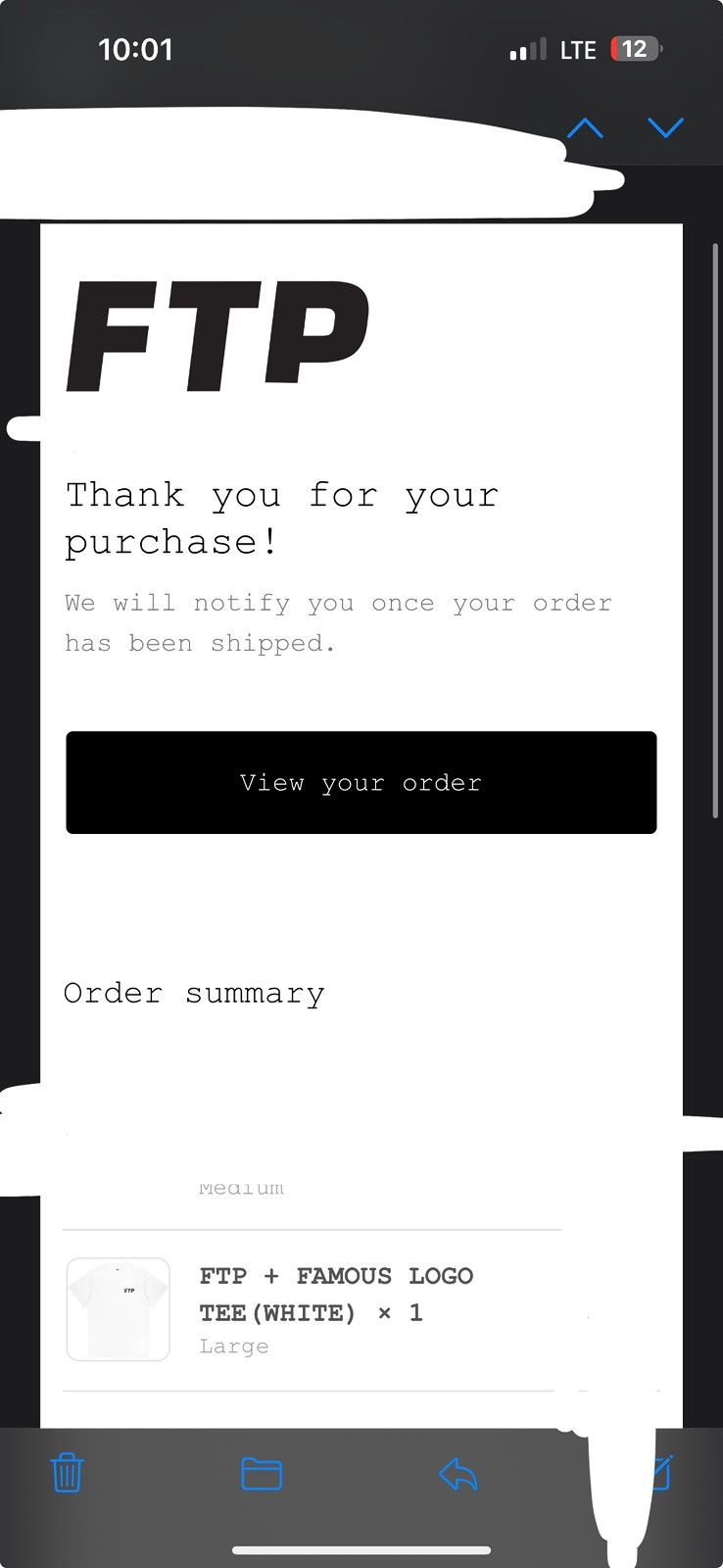 Fuck The Population FTP/Famous Logo Tee Size US L / EU 52-54 / 3 - 2 Thumbnail