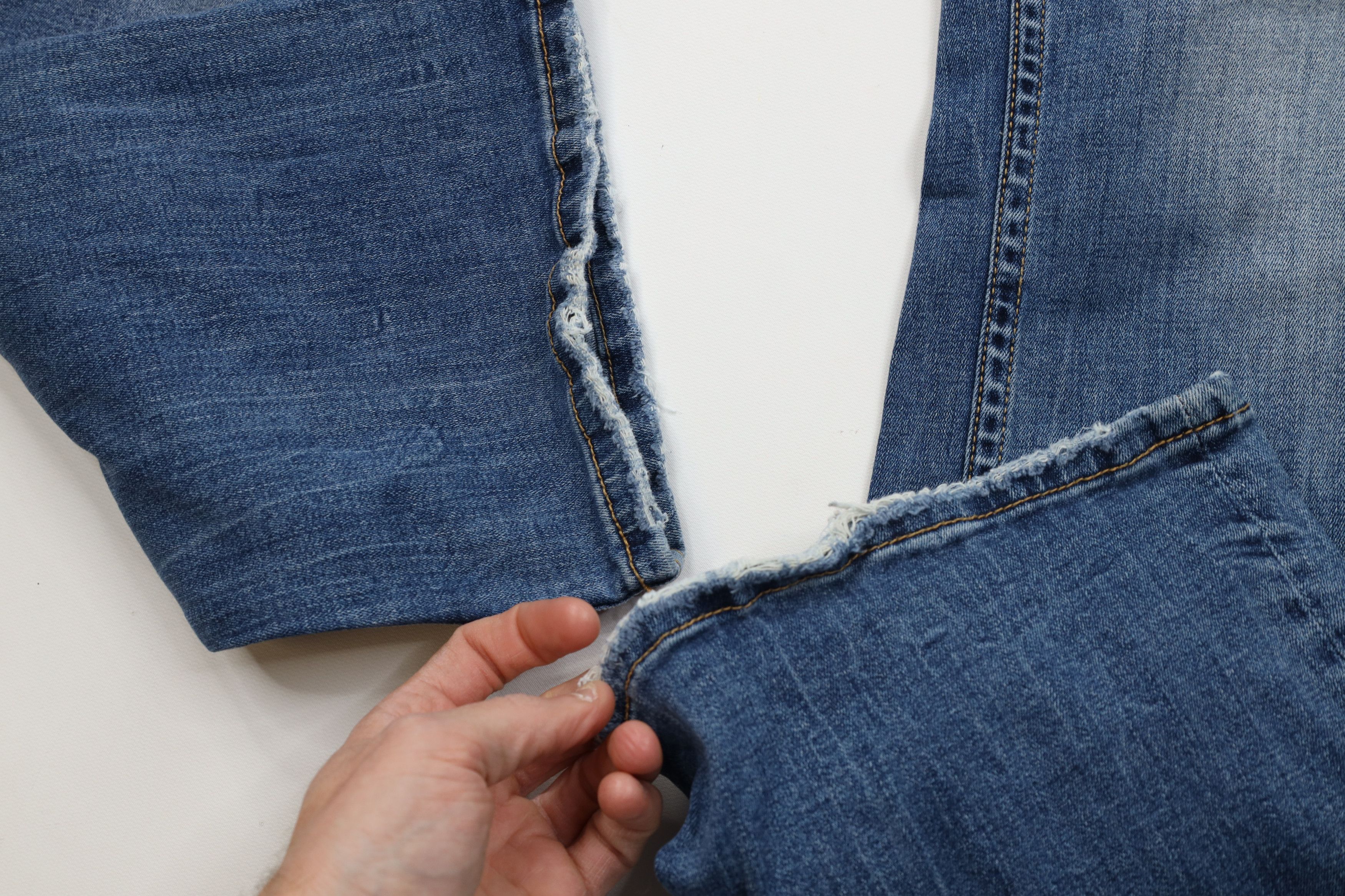 Vintage Buckle BKE Thick Stitch Payton Bootcut Jeans Stretch Size 32" / US 10 / IT 46 - 6 Thumbnail